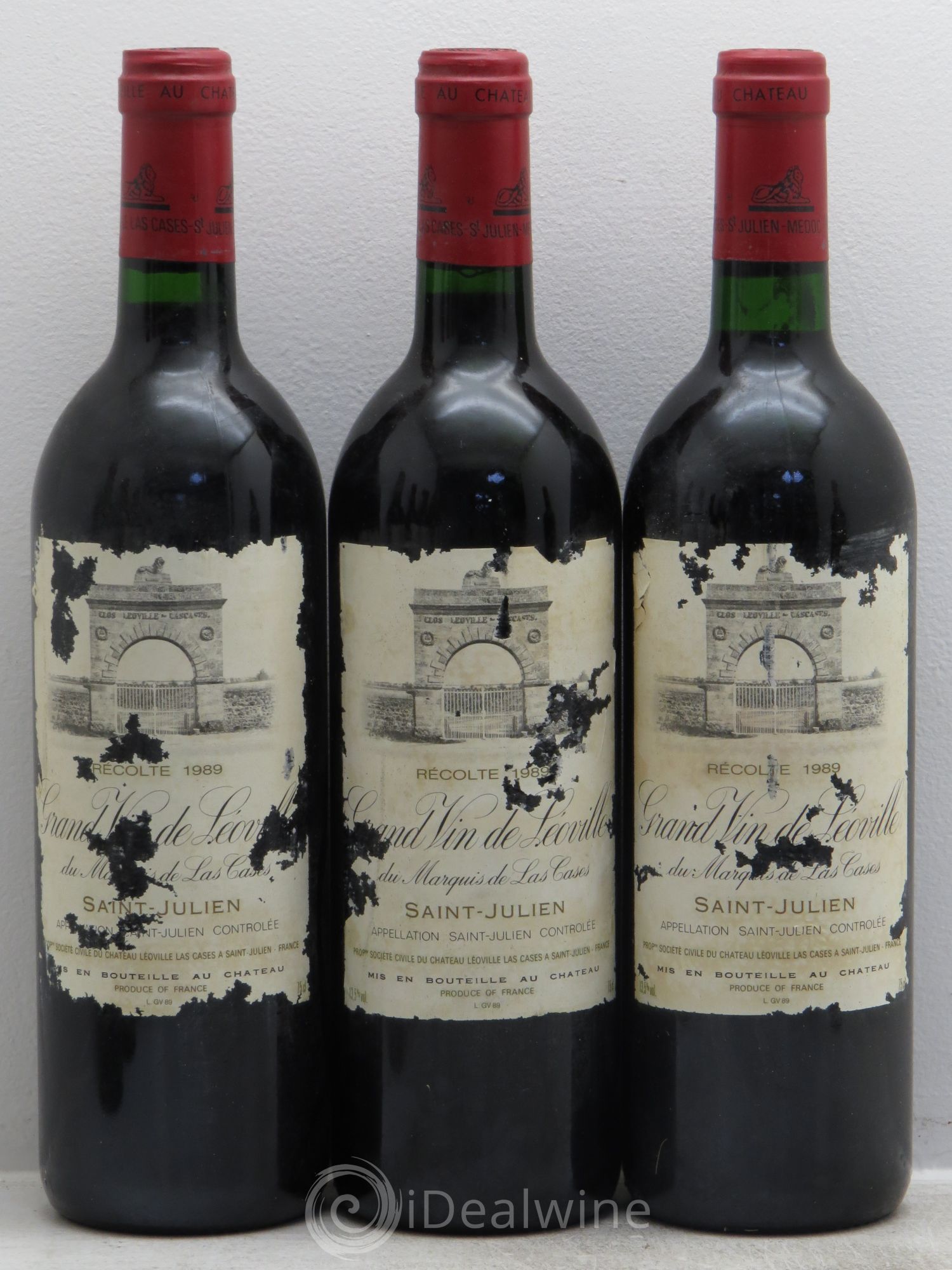 Château Léoville Las Cases 2ème Grand Cru Classé 1989 - Lotto di 12 bottiglie - 2