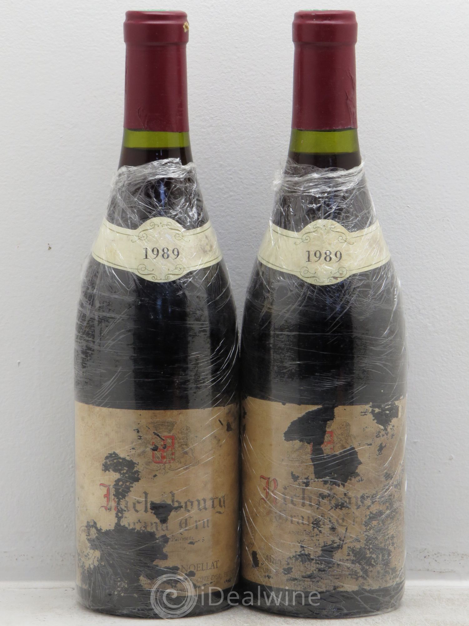 Richebourg Grand Cru Hudelot-Noëllat 1989 - Lot de 2 bouteilles - 0
