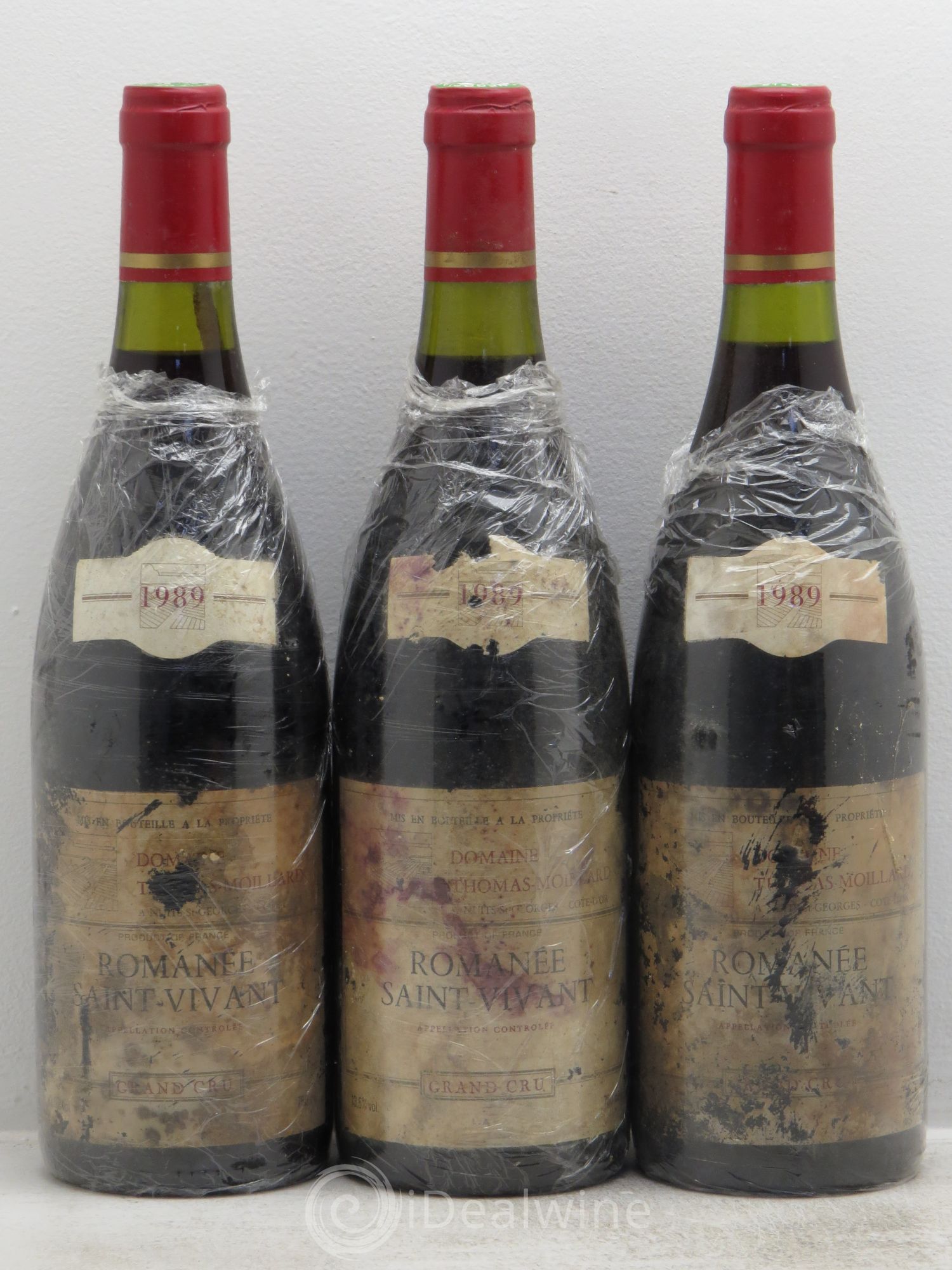 Romanée-Saint-Vivant Grand Cru 1989 - Lot de 3 bouteilles - 0