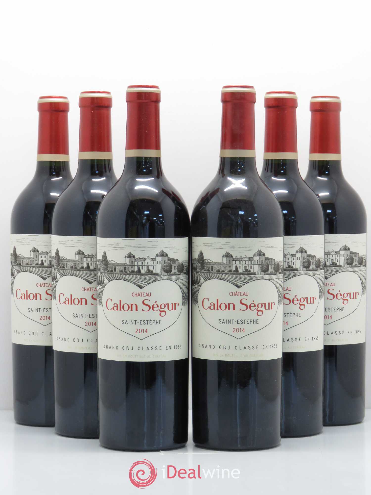 Château Calon Ségur 3ème Grand Cru Classé 2014 - Lot de 6 bouteilles - 0