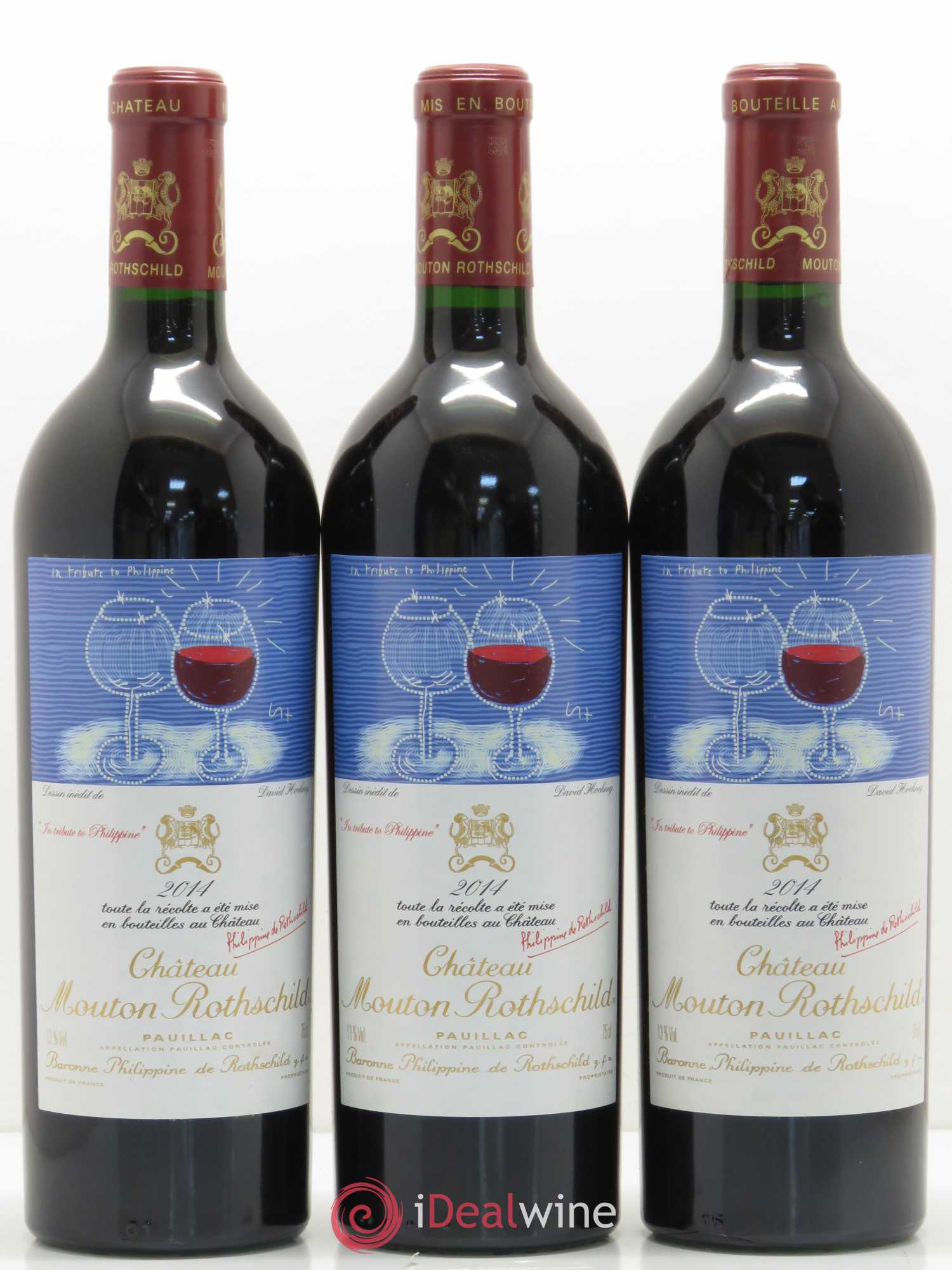 Château Mouton Rothschild 1er Grand Cru Classé 2014 - Lot de 6 bouteilles - 2