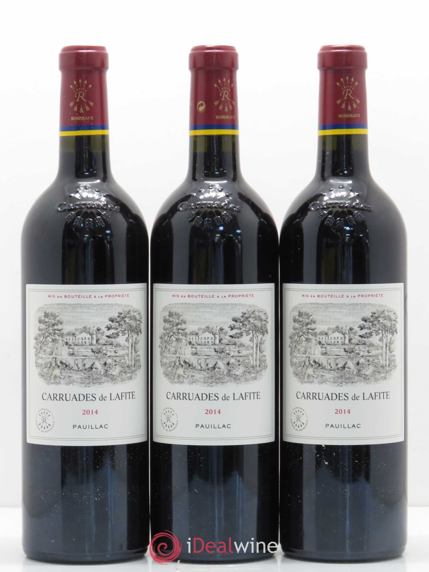 Carruades de Lafite Rothschild Second Vin 2014 - Lot de 12 bouteilles - 1
