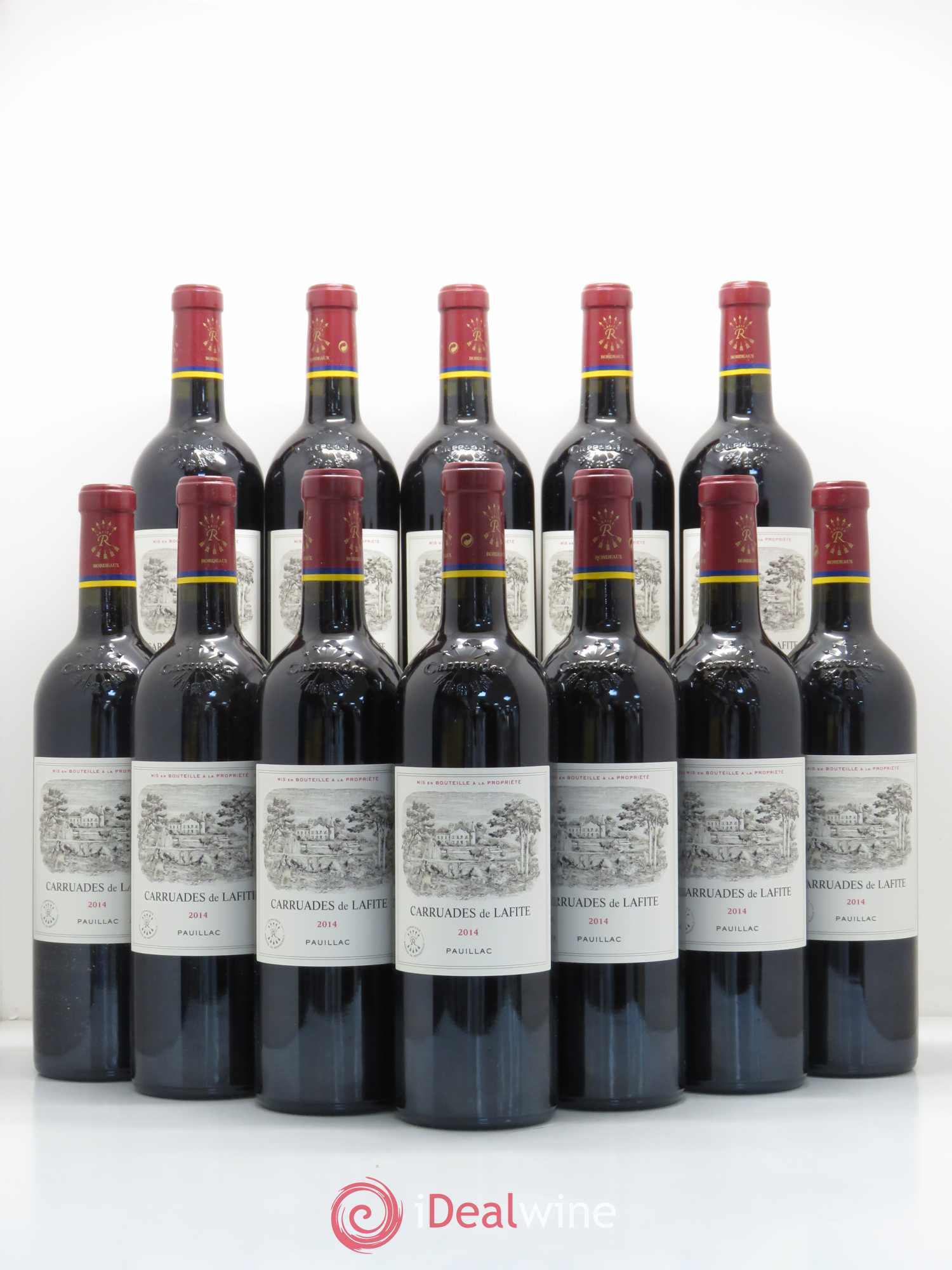 Carruades de Lafite Rothschild Second Vin 2014 - Lot de 12 bouteilles - 0