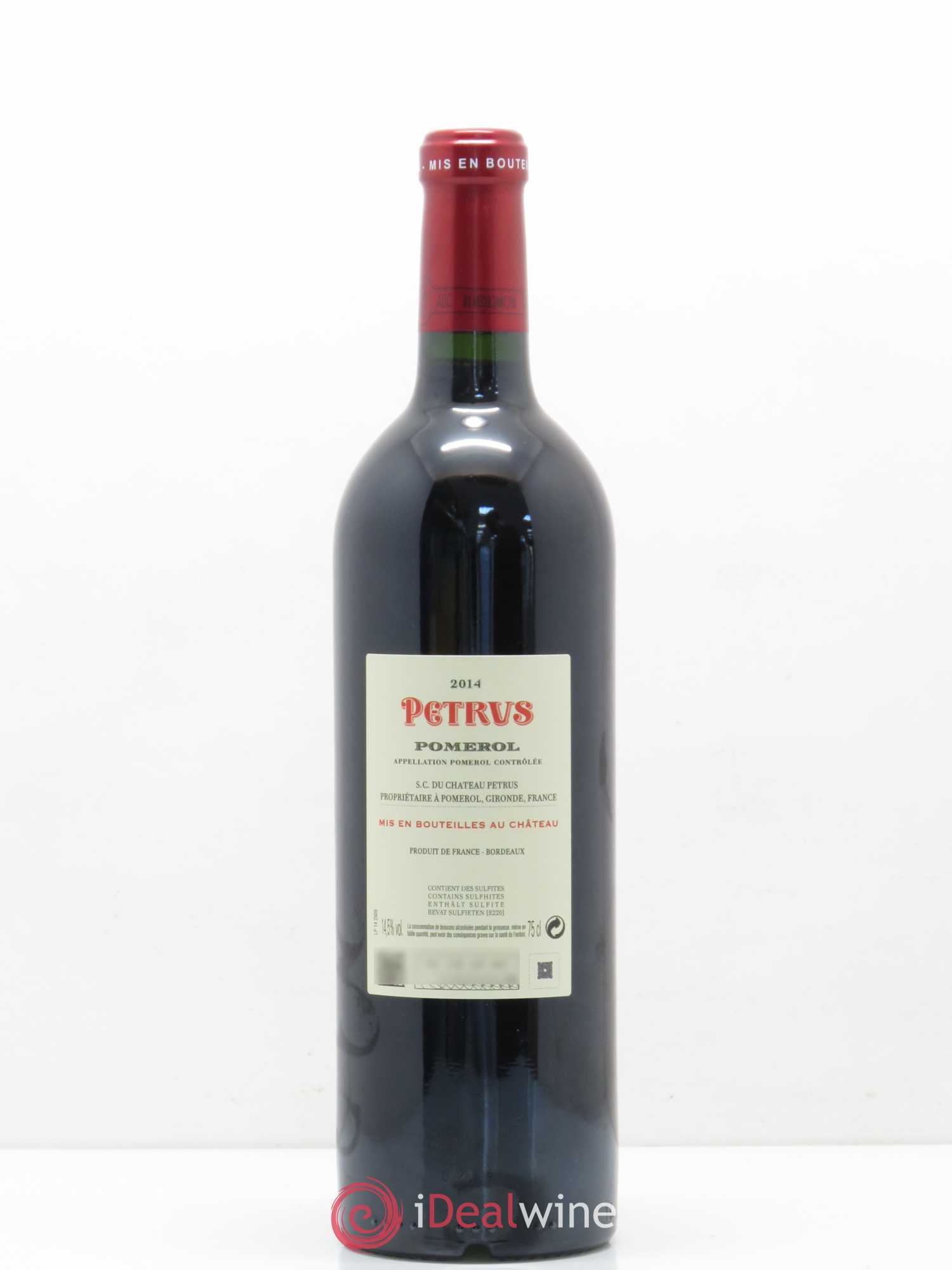 Petrus 2014 - Lot de 1 bouteille - 1