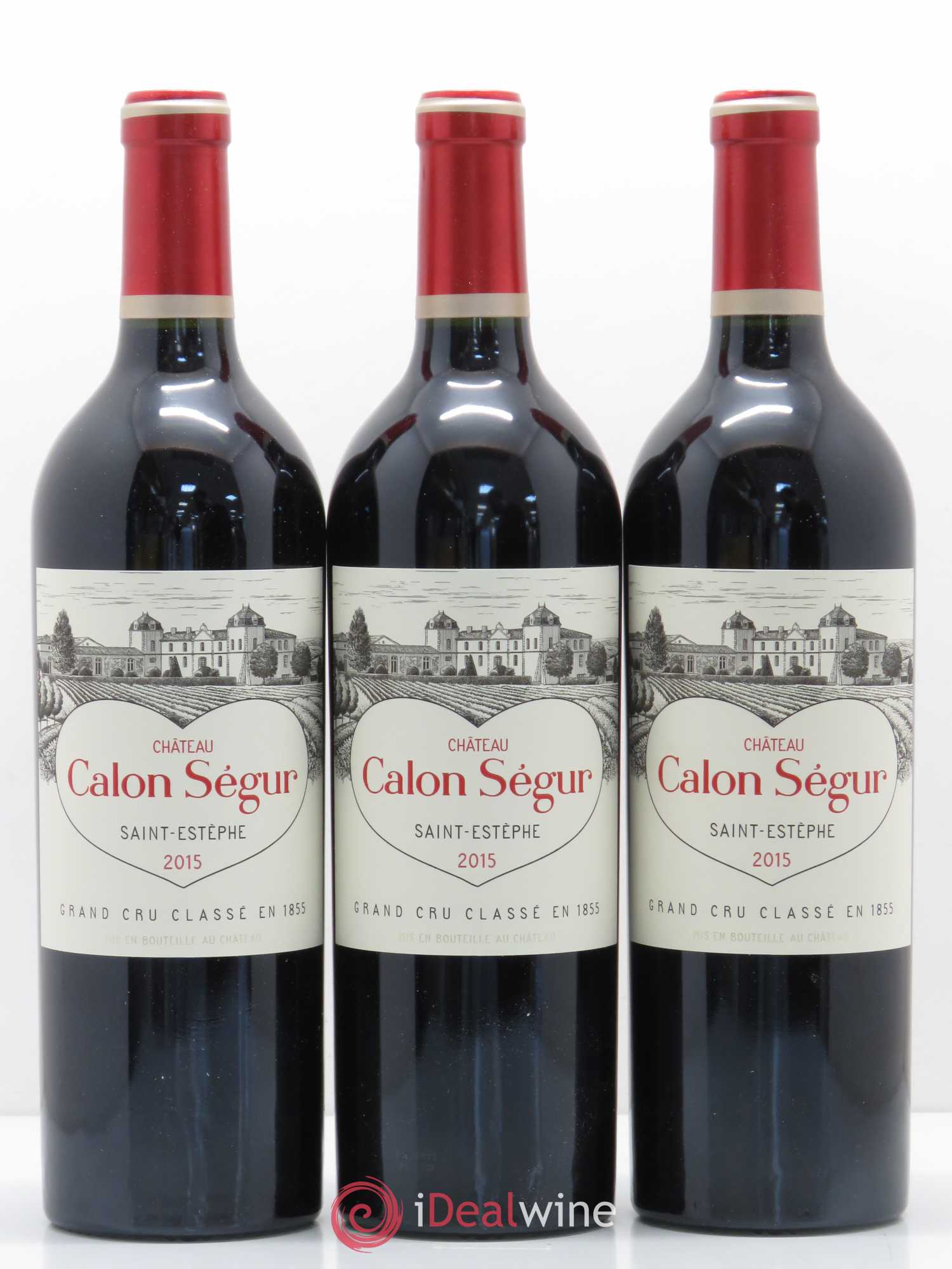 Château Calon Ségur 3ème Grand Cru Classé 2015 - Lot de 6 bouteilles - 2