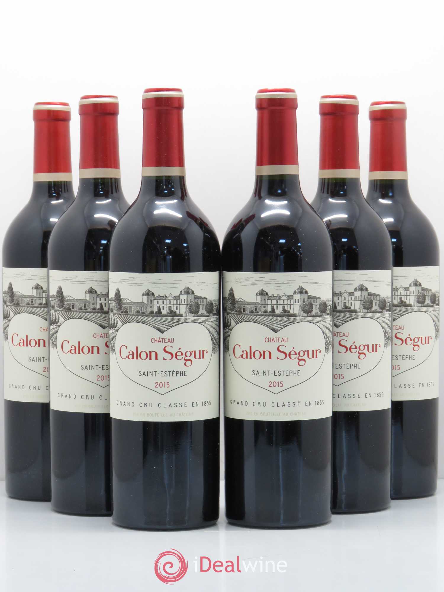 Château Calon Ségur 3ème Grand Cru Classé 2015 - Lot de 6 bouteilles - 0