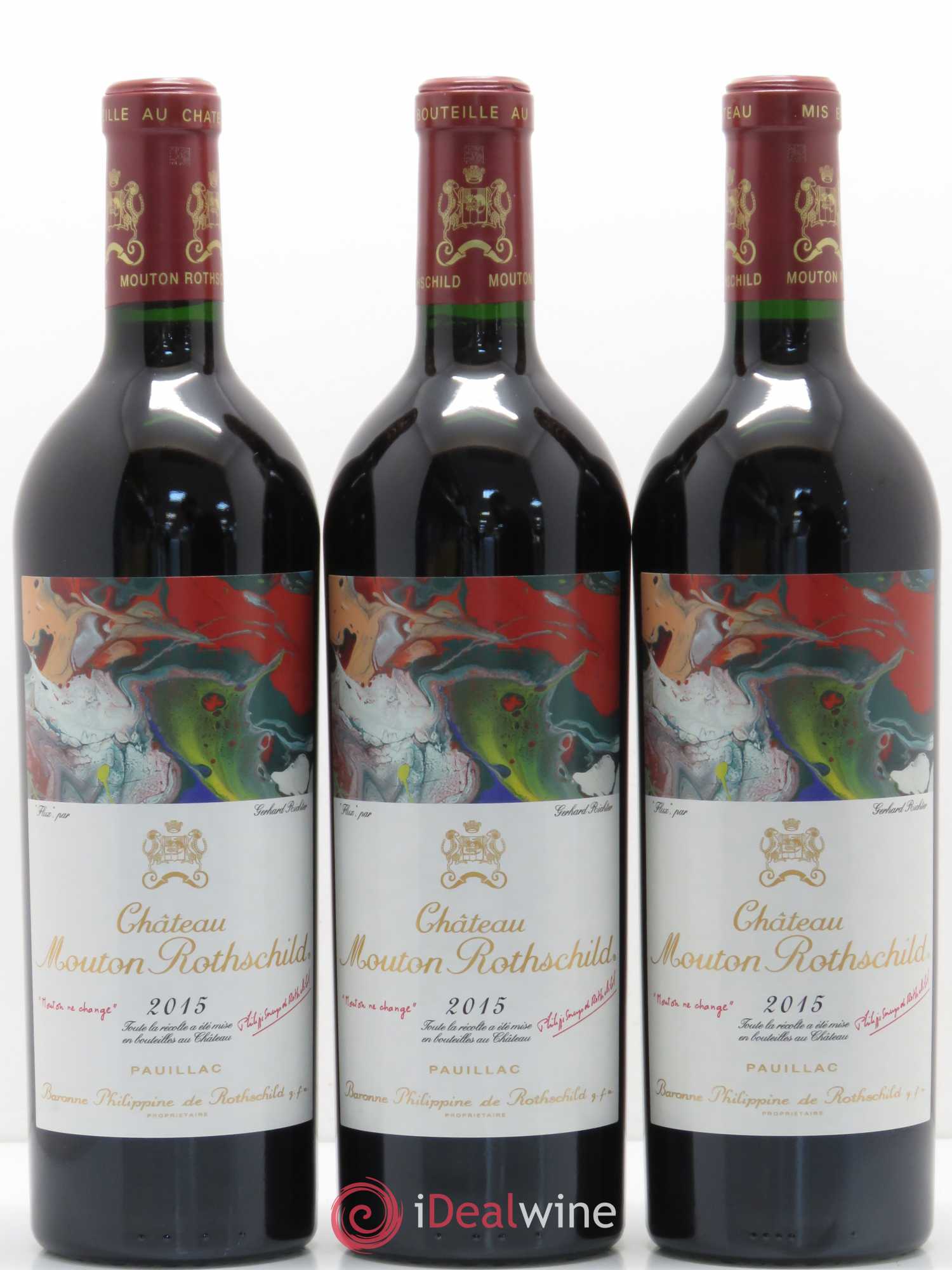 Château Mouton Rothschild 1er Grand Cru Classé 2015 - Lot de 6 bouteilles - 4