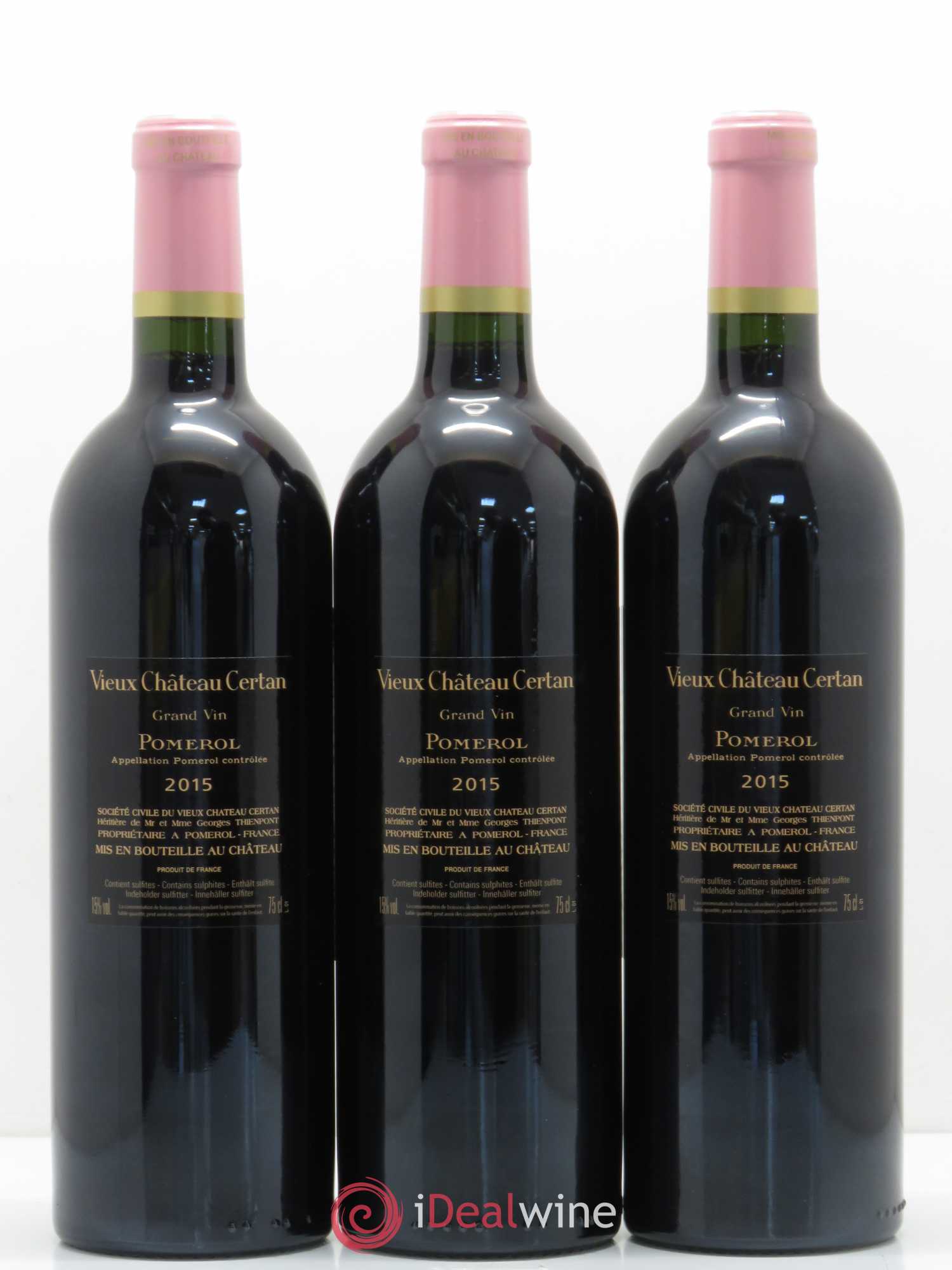 Vieux Château Certan 2015 - Lot de 6 bouteilles - 2