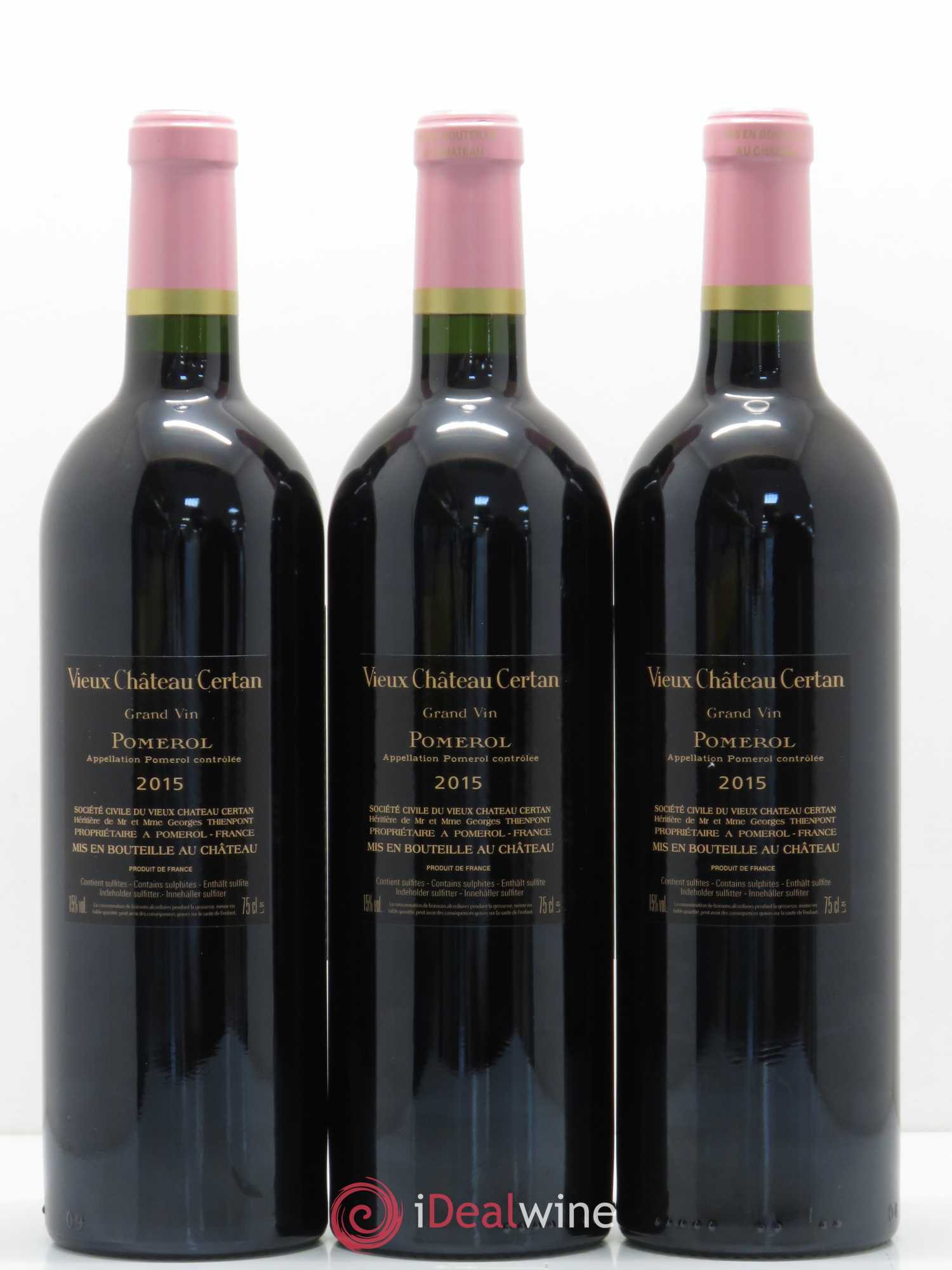 Vieux Château Certan 2015 - Lot de 6 bouteilles - 5