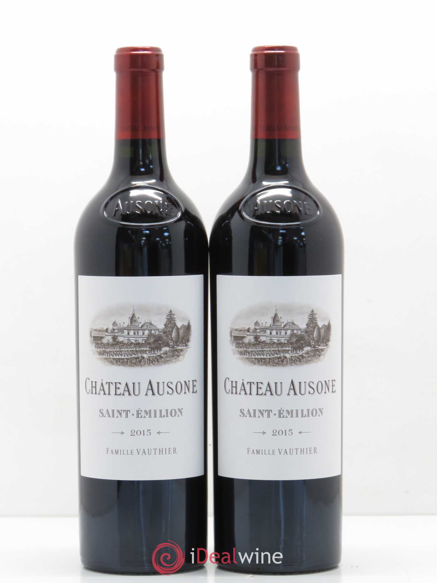 Château Ausone 1er Grand Cru Classé A 2015 - Lot de 2 bouteilles - 0
