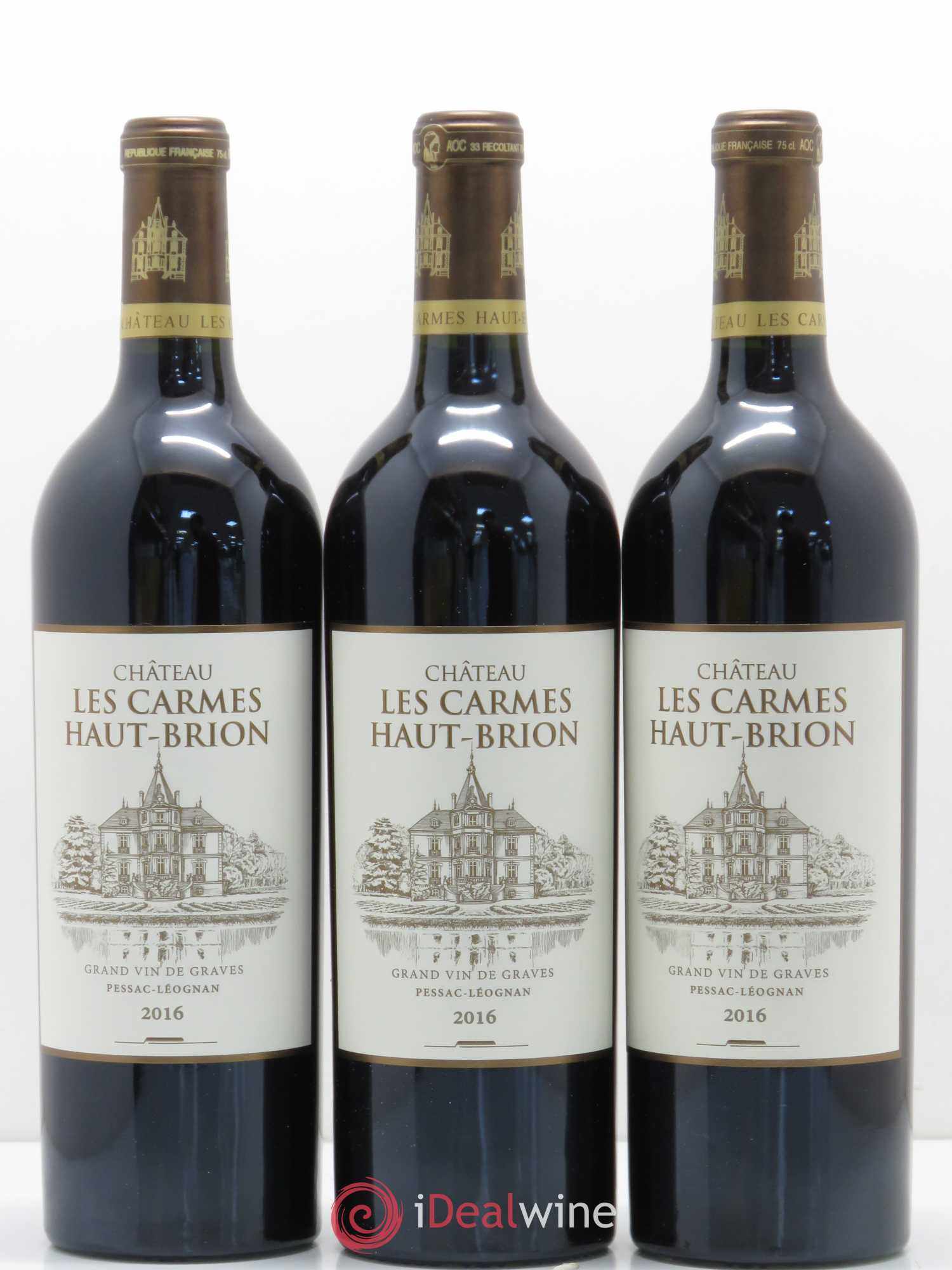 Château Les Carmes Haut-Brion 2016 - Lot de 6 bouteilles - 2