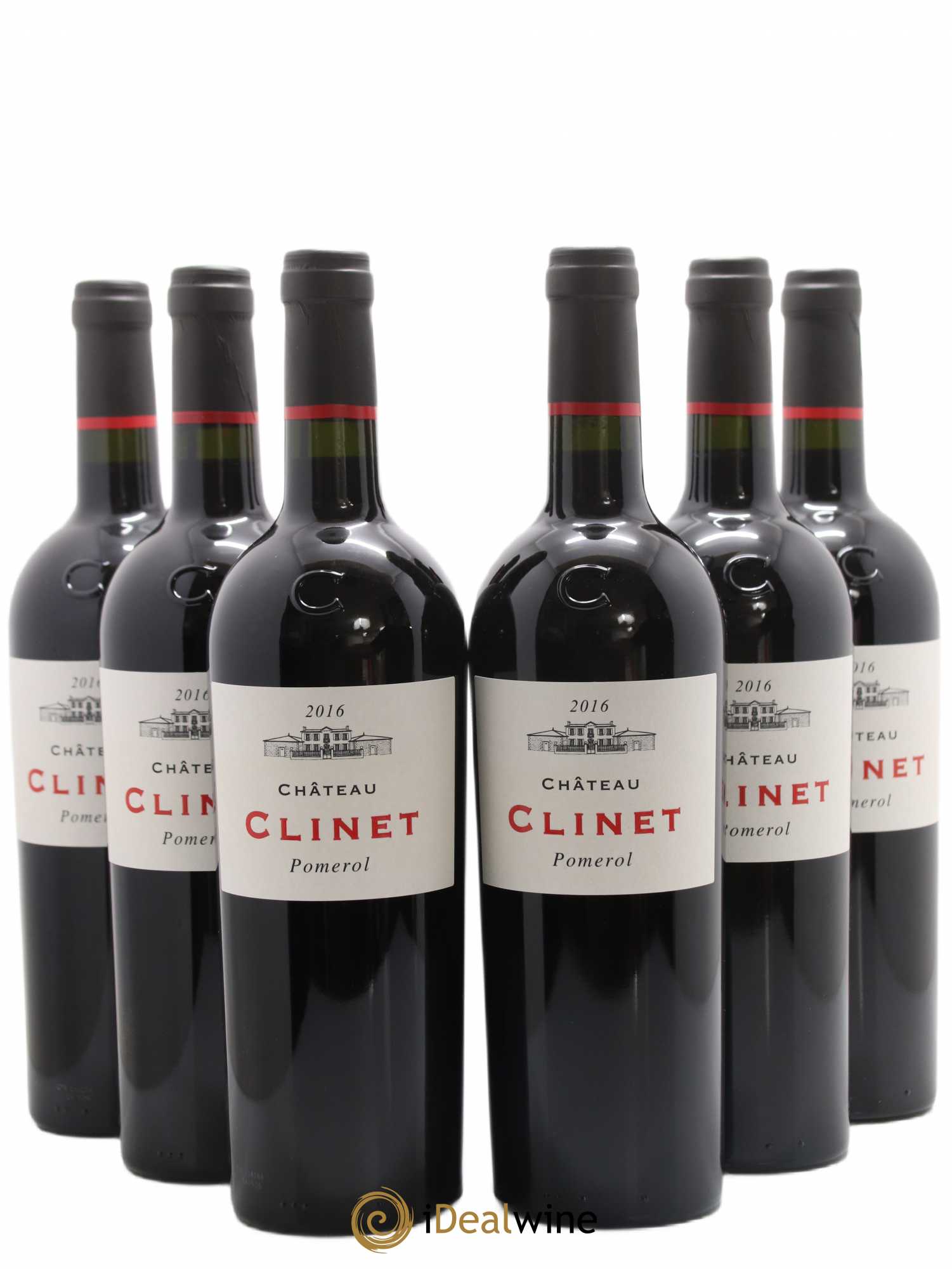 Château Clinet 2016 - Lot de 6 bouteilles - 0