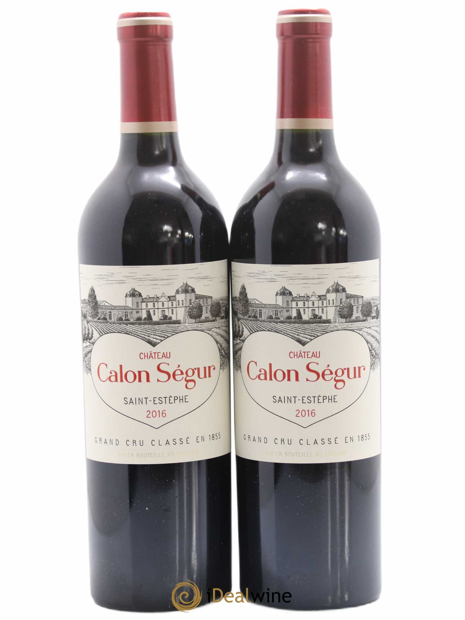 Château Calon Ségur 3ème Grand Cru Classé 2016 - Lot de 2 bouteilles - 0