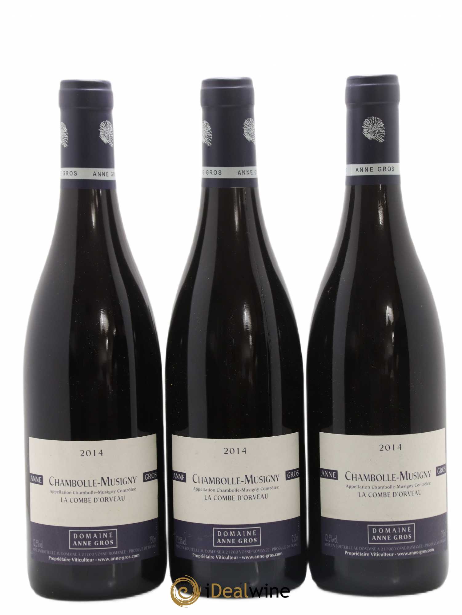 Chambolle-Musigny La Combe d'Orveau Anne Gros 2014 - Lot de 6 bouteilles - 1