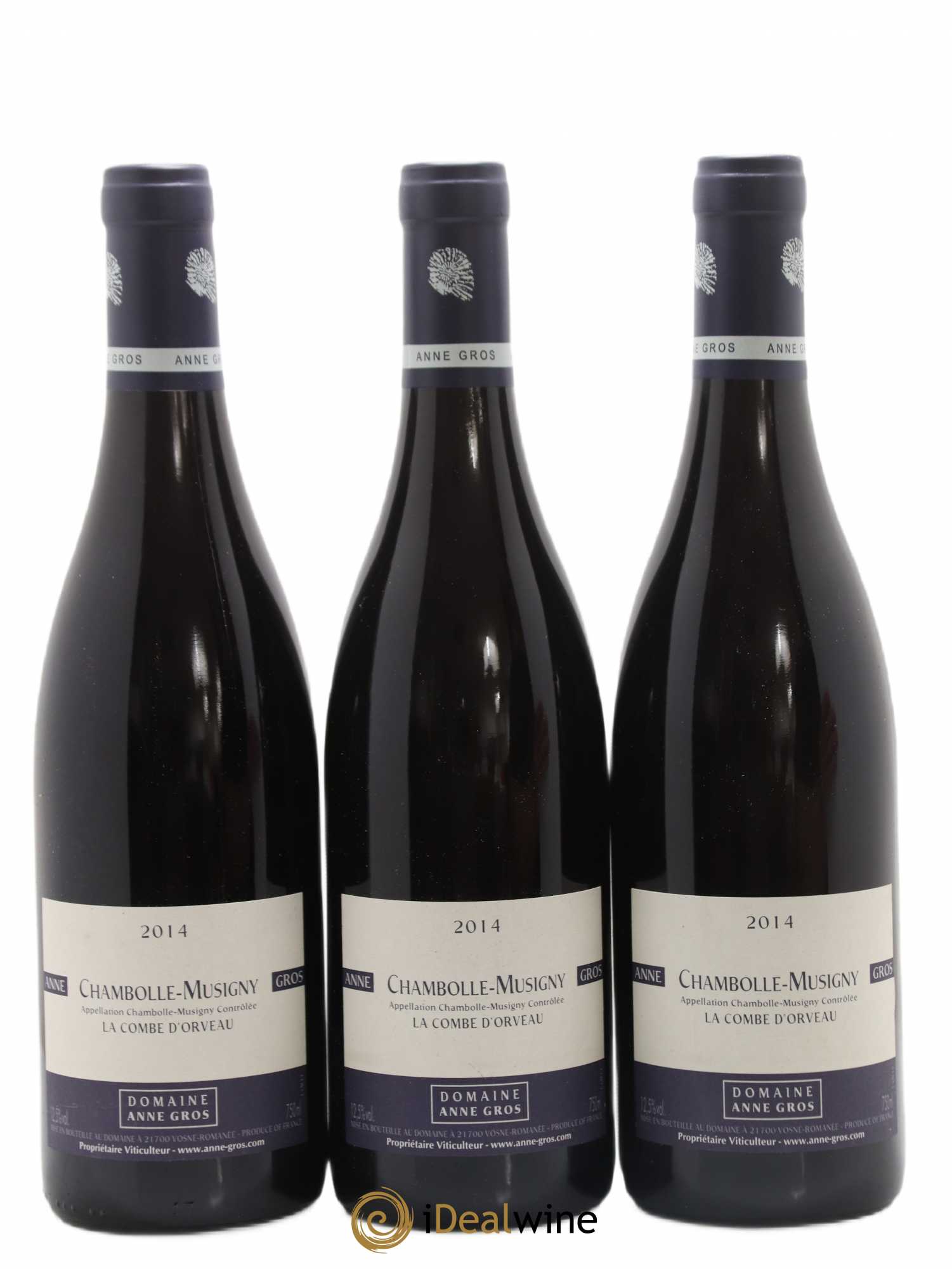 Chambolle-Musigny La Combe d'Orveau Anne Gros 2014 - Lot de 6 bouteilles - 2
