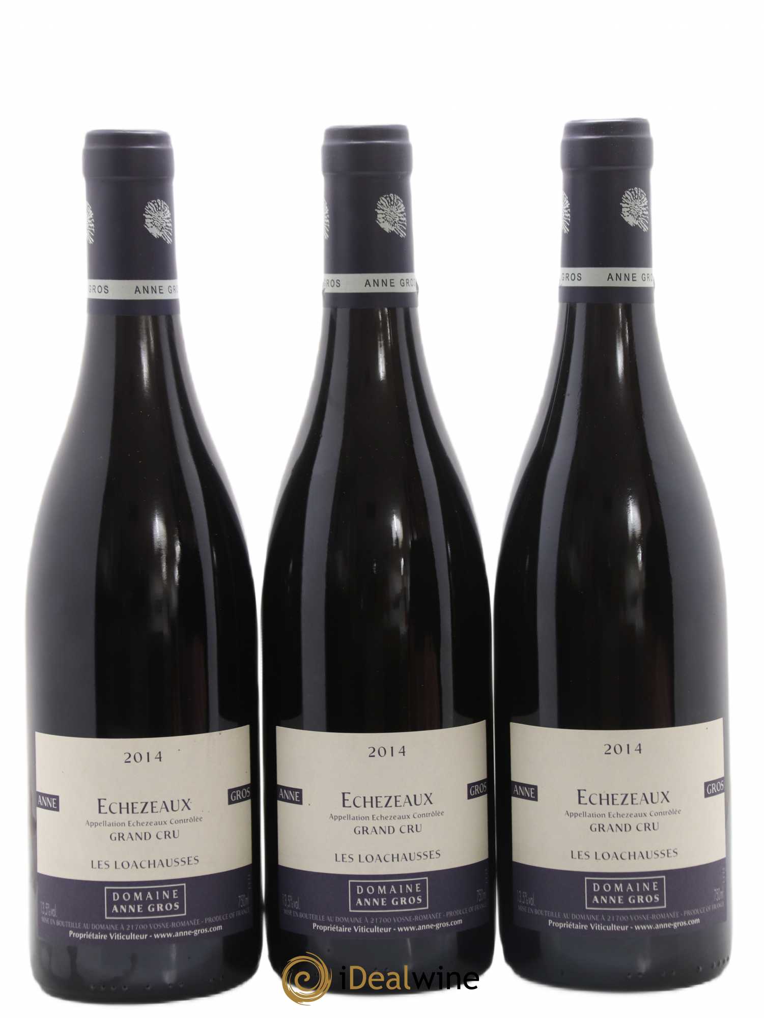 Echezeaux Grand Cru Les Loachausses Anne Gros 2014 - Lot de 6 bouteilles - 1