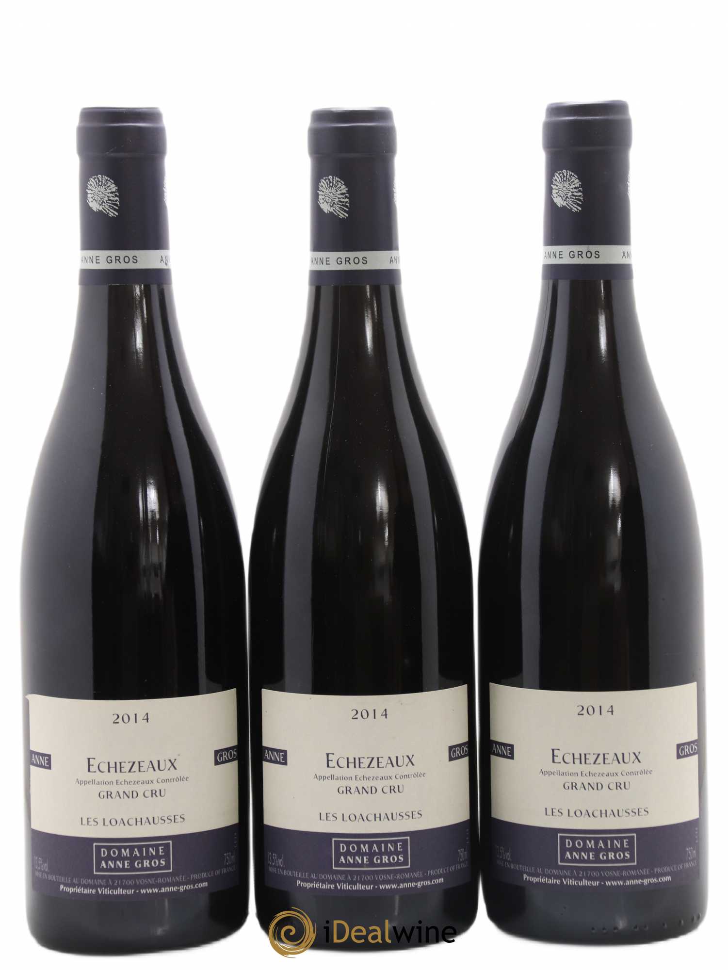 Echezeaux Grand Cru Les Loachausses Anne Gros 2014 - Lot de 6 bouteilles - 3
