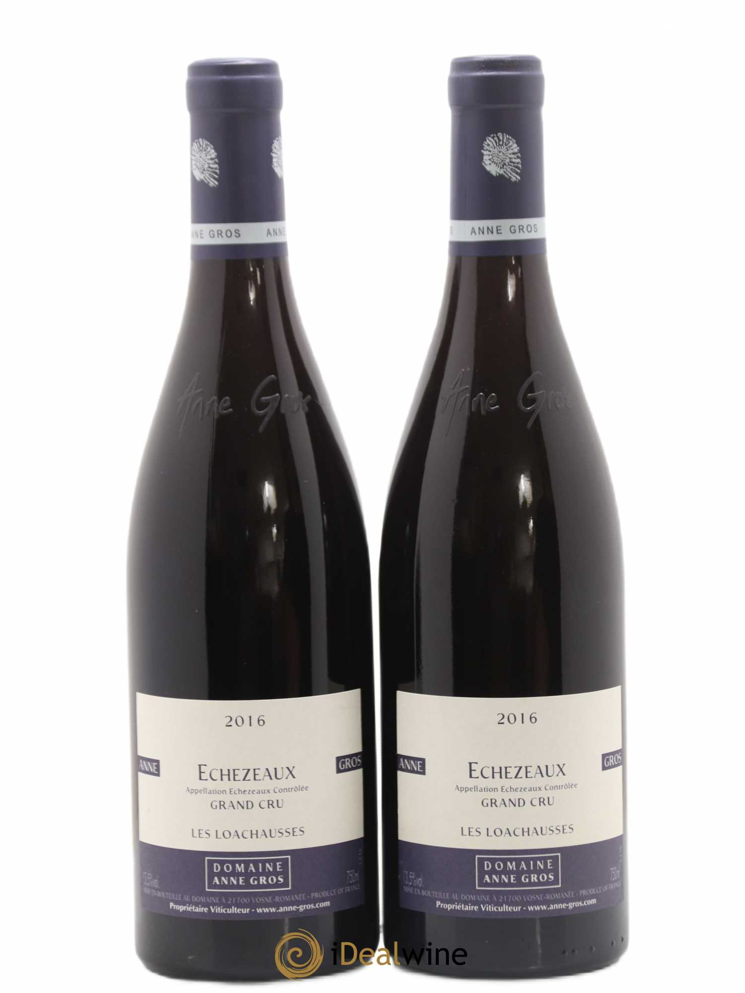 Echezeaux Grand Cru Les Loachausses Anne Gros 2016 - Lot de 2 bouteilles - 0