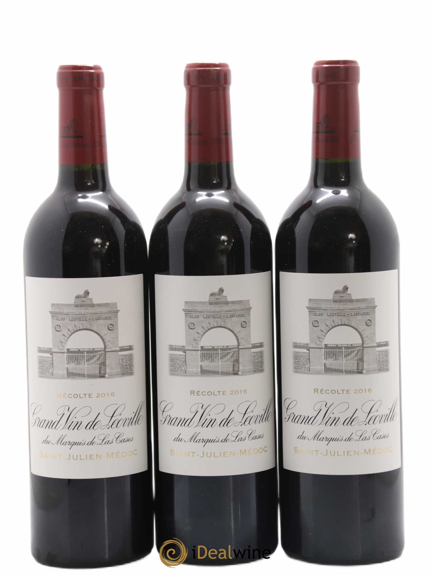 Château Léoville Las Cases 2ème Grand Cru Classé 2016 - Lot de 6 bouteilles - 1