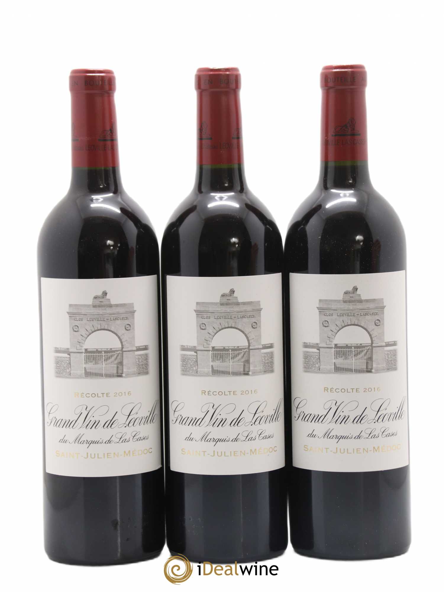 Château Léoville Las Cases 2ème Grand Cru Classé 2016 - Lot de 6 bouteilles - 3