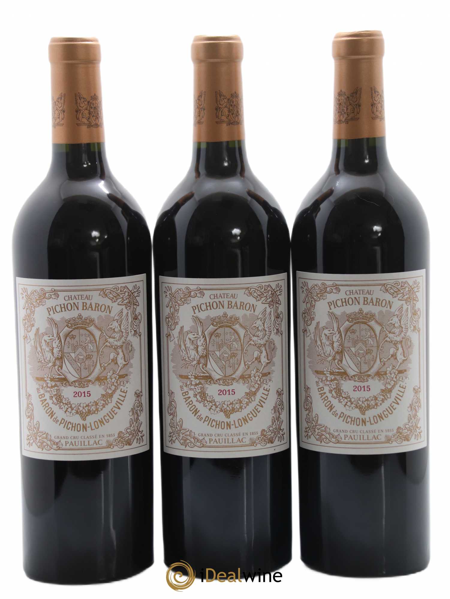 Pichon Longueville Baron 2ème Grand Cru Classé 2015 - Lot de 6 bouteilles - 1