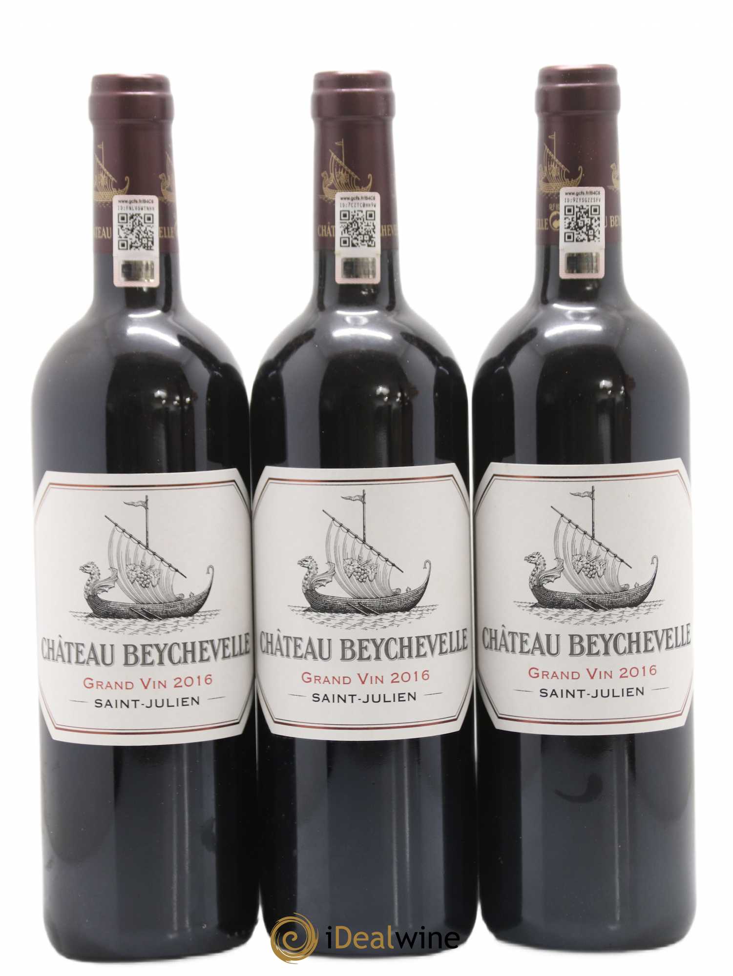 Château Beychevelle 4ème Grand Cru Classé 2016 - Lot de 6 bouteilles - 1