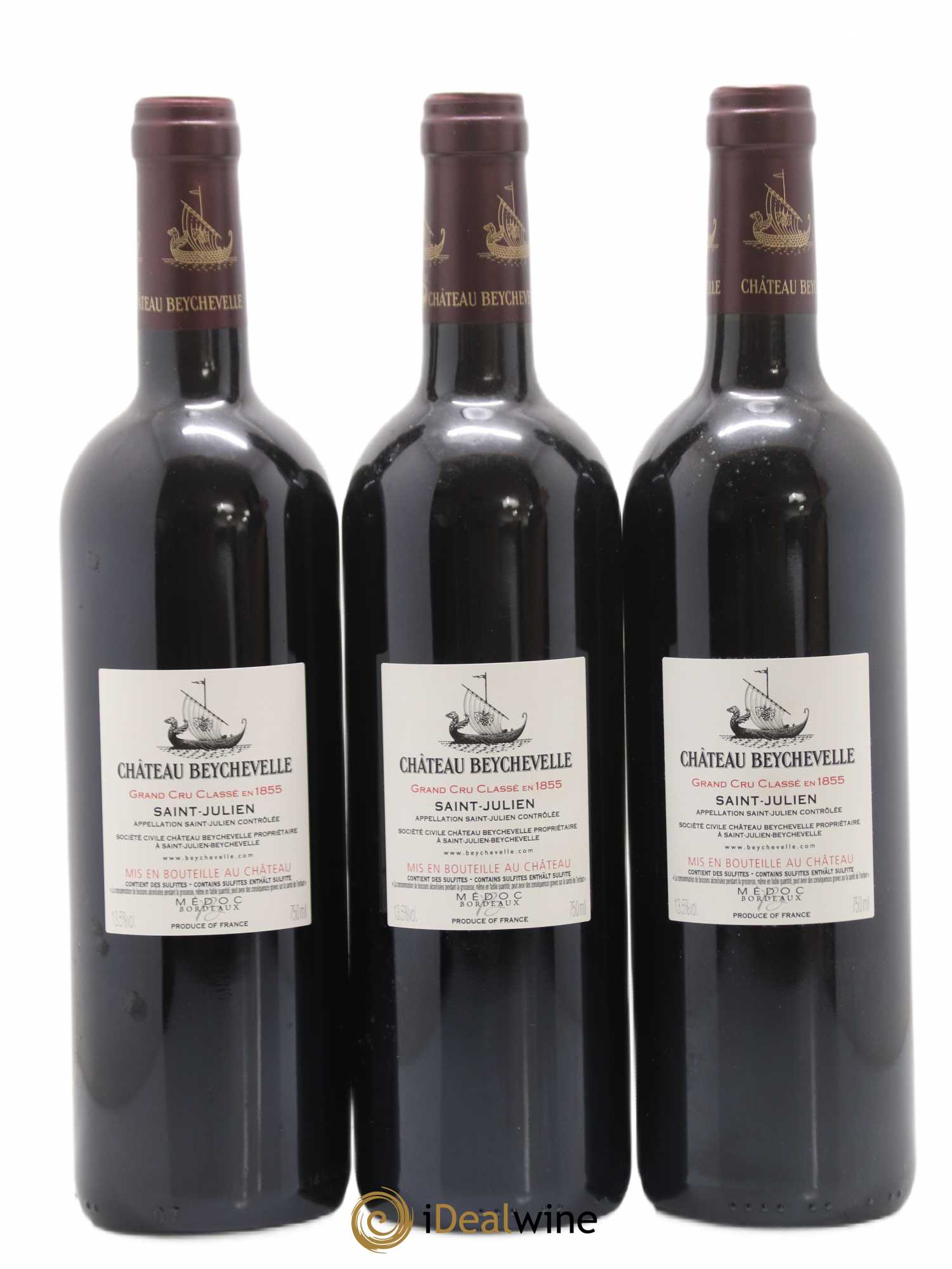 Château Beychevelle 4ème Grand Cru Classé 2016 - Lot de 6 bouteilles - 2