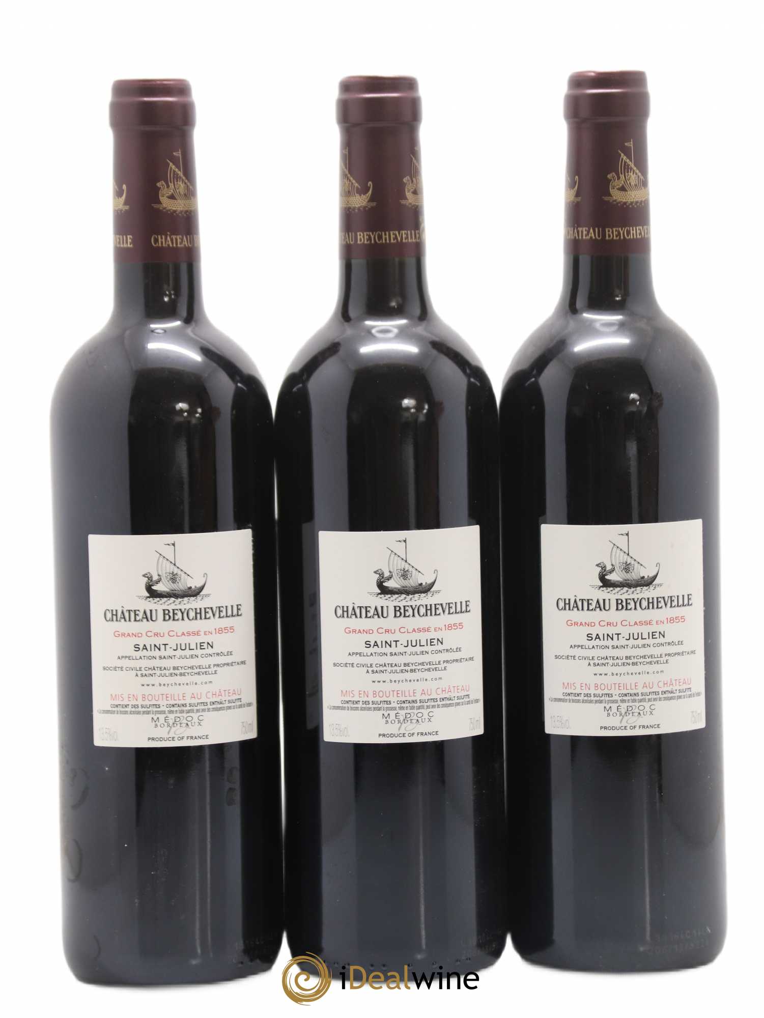 Château Beychevelle 4ème Grand Cru Classé 2016 - Lot de 6 bouteilles - 4