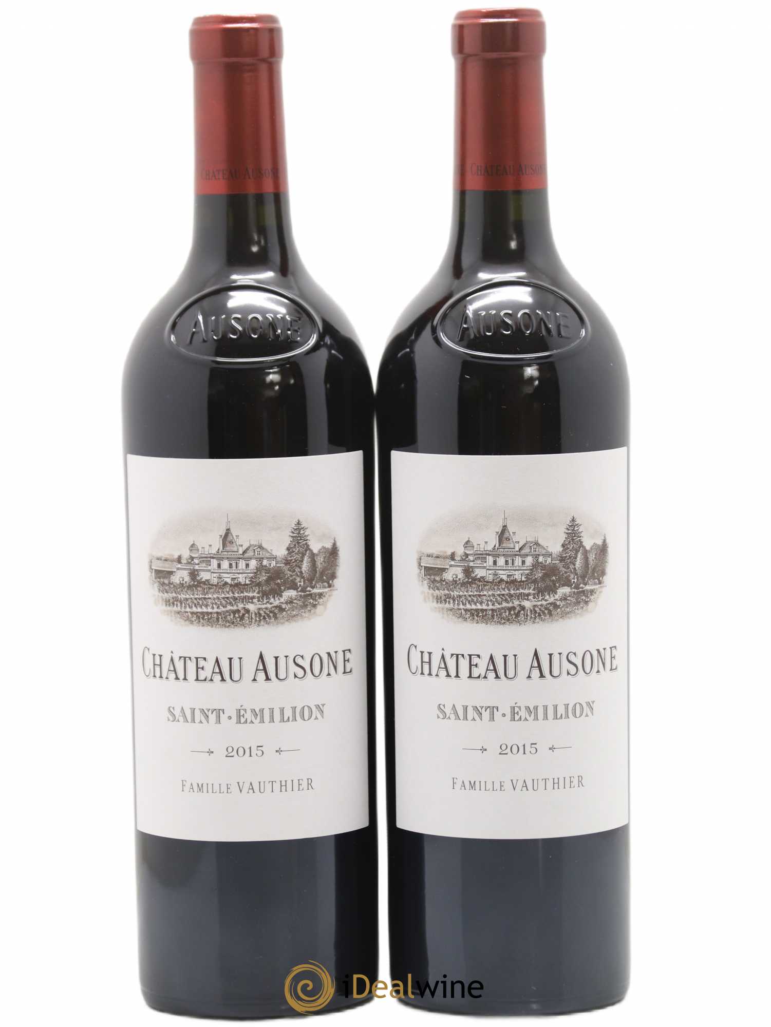 Château Ausone 1er Grand Cru Classé A 2015 - Lot de 2 bouteilles - 0
