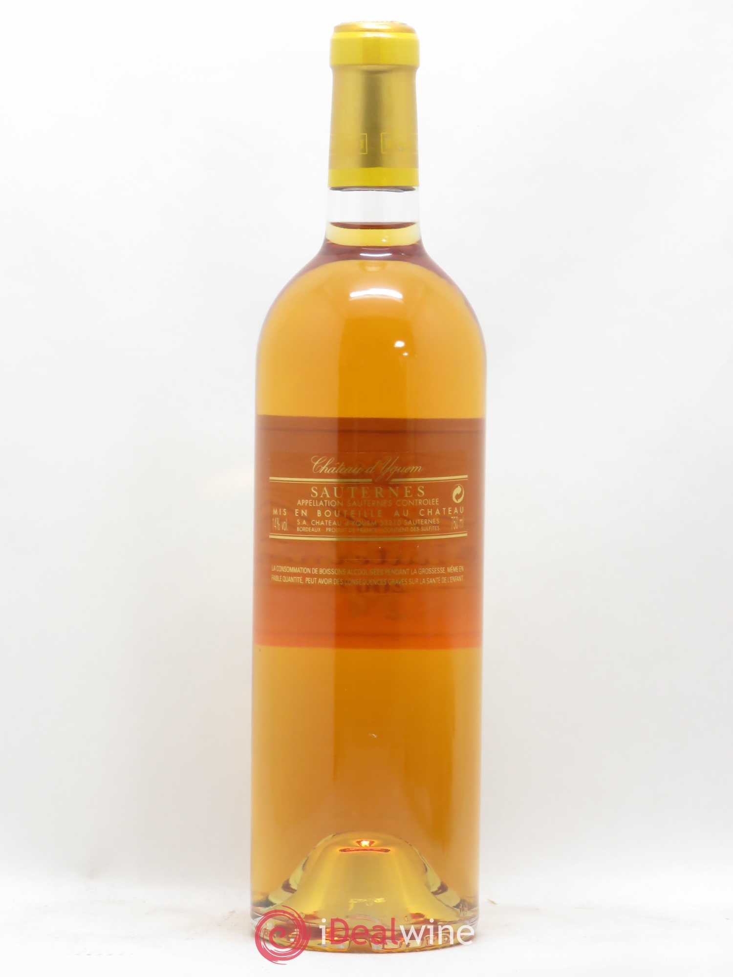 Château d' Yquem 1er Cru Classé Supérieur 2007 - Lotto di 1 bottiglia - 1