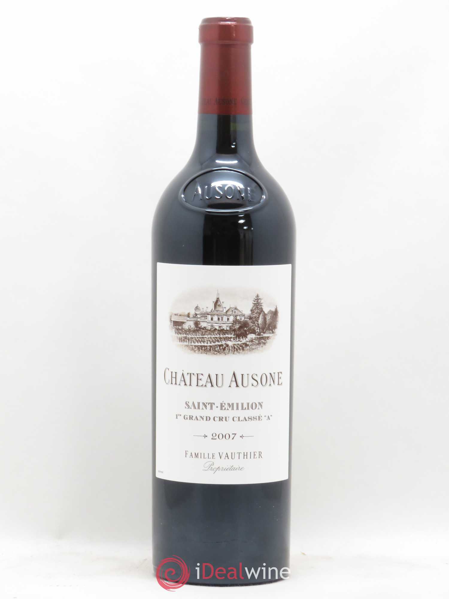 Château Ausone 1er Grand Cru Classé A 2007 - Lot de 1 bouteille - 0