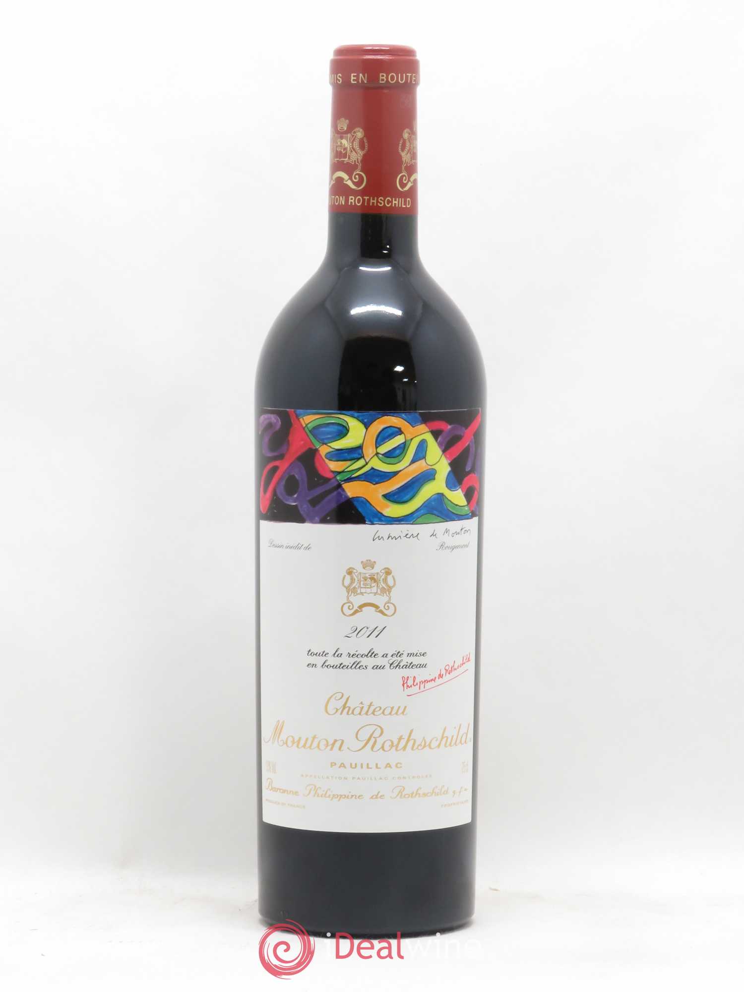 Château Mouton Rothschild 1er Grand Cru Classé 2011 - Lot de 1 bouteille - 0