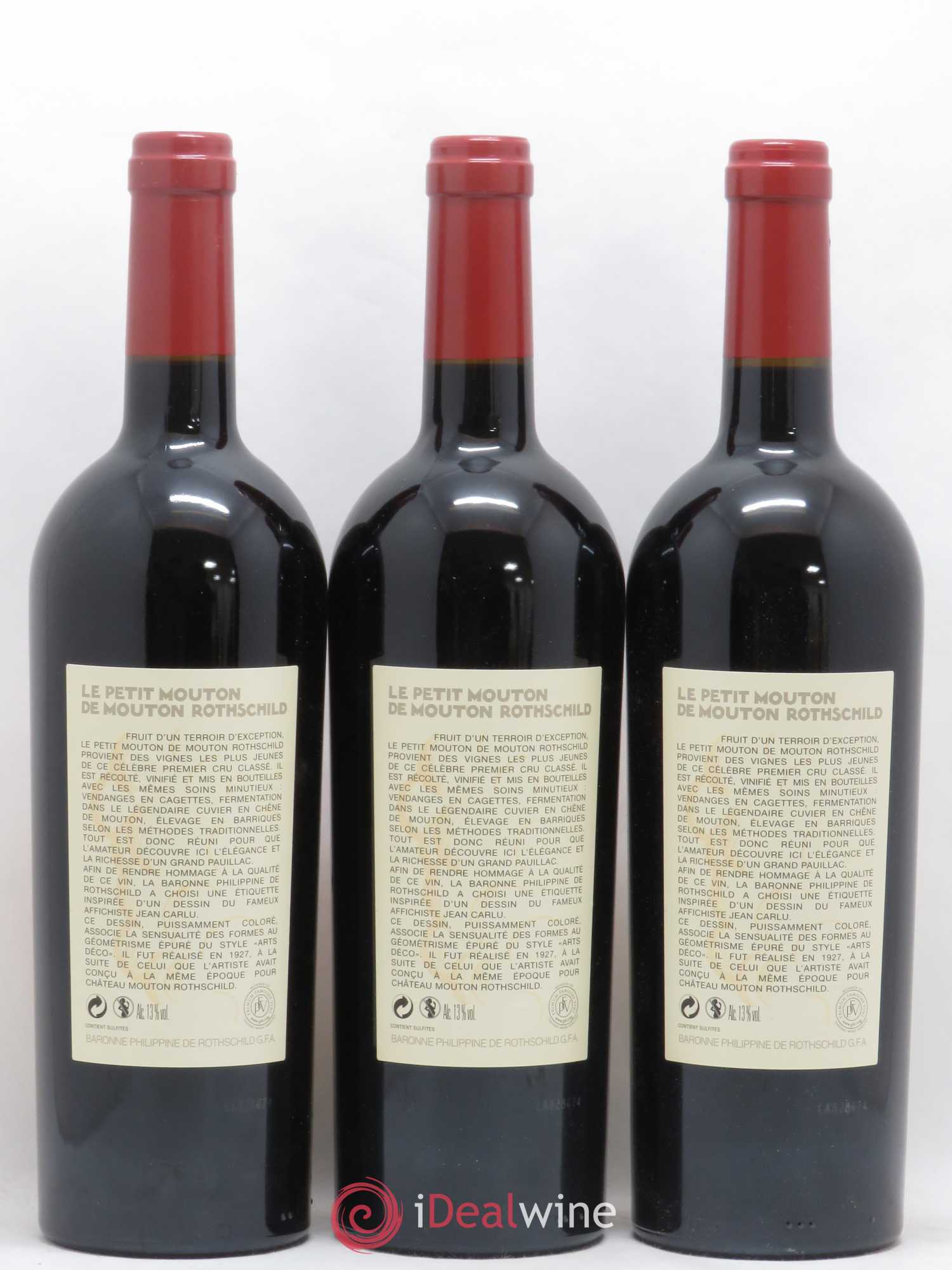 Petit Mouton Second Vin 2012 - Lot de 6 bouteilles - 2