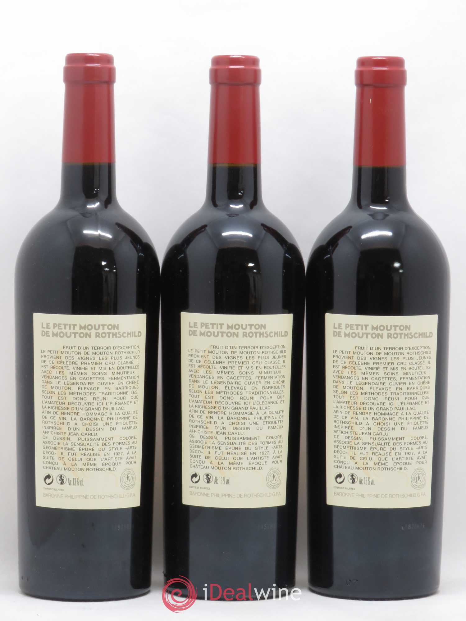 Petit Mouton Second Vin 2012 - Lot de 6 bouteilles - 4