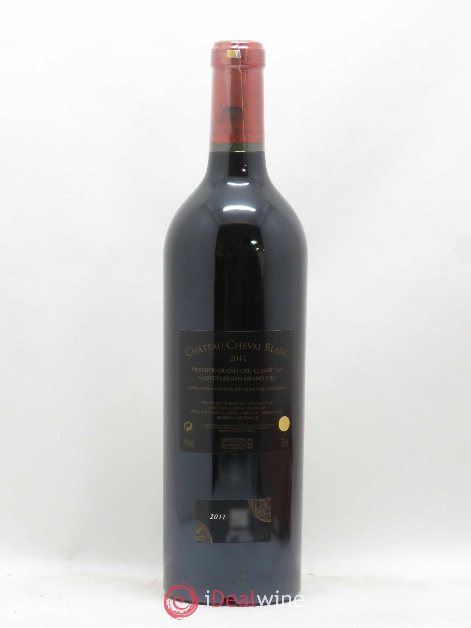Château Cheval Blanc 1er Grand Cru Classé A 2011 - Lot de 1 bouteille - 1