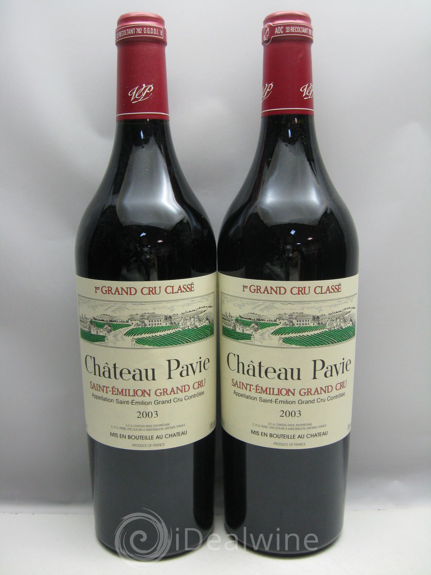 Château Pavie 1er Grand Cru Classé A 2003 - Lot de 6 bouteilles - 2