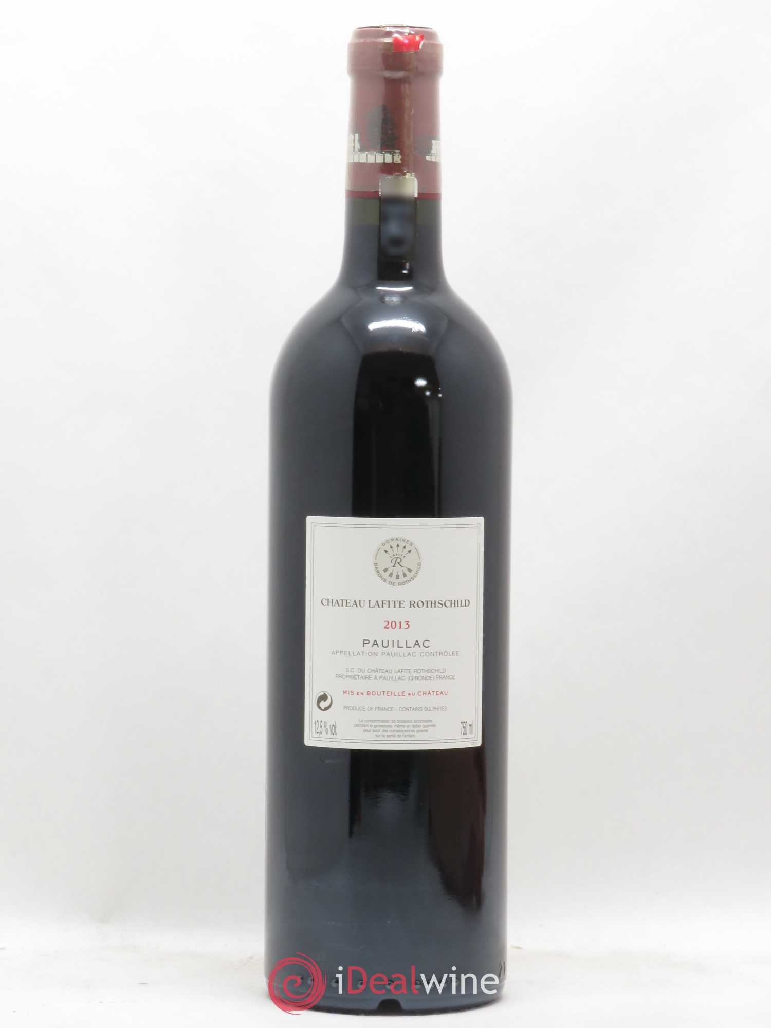 Château Lafite Rothschild 1er Grand Cru Classé 2013 - Lot de 1 bouteille - 1