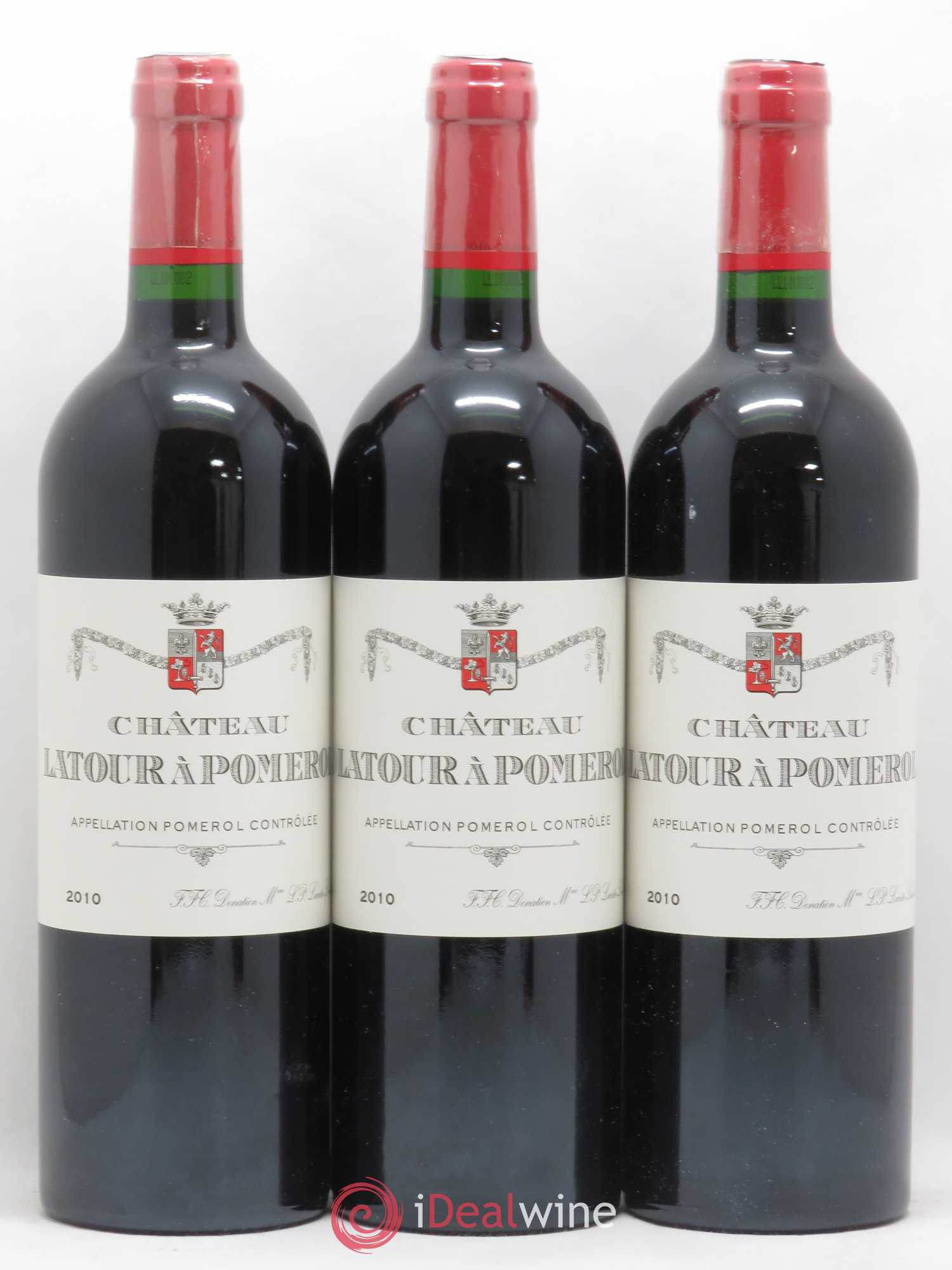 Château Latour à Pomerol 2010 - Lot de 6 bouteilles - 1