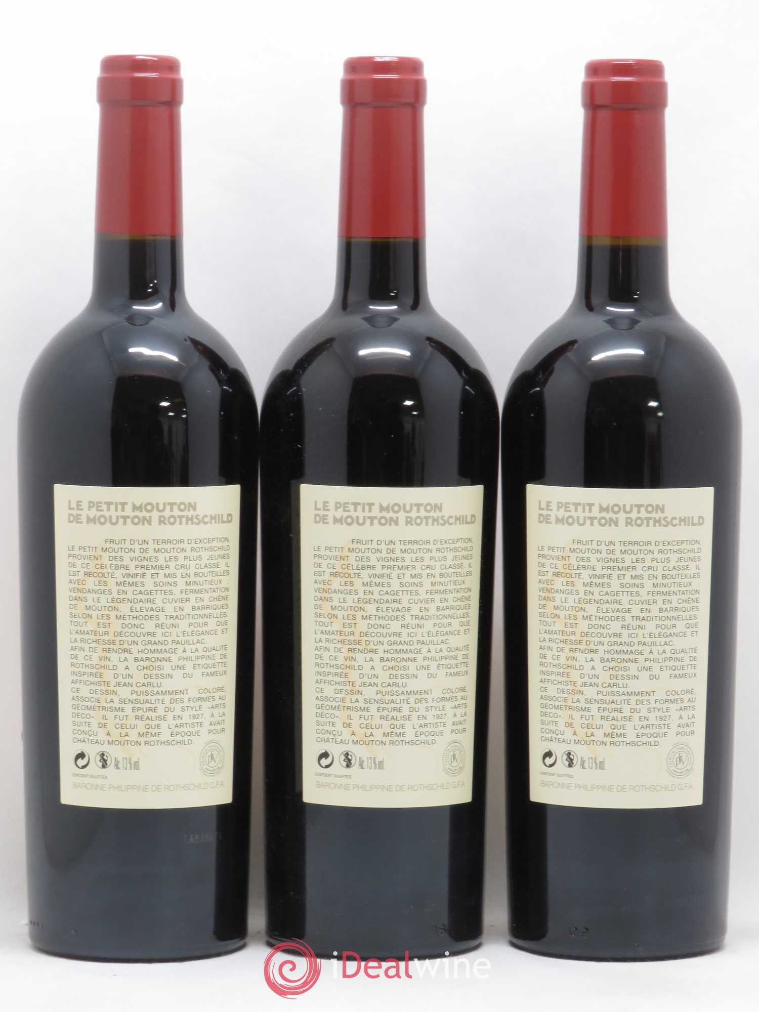 Petit Mouton Second Vin 2012 - Lot de 6 bouteilles - 2