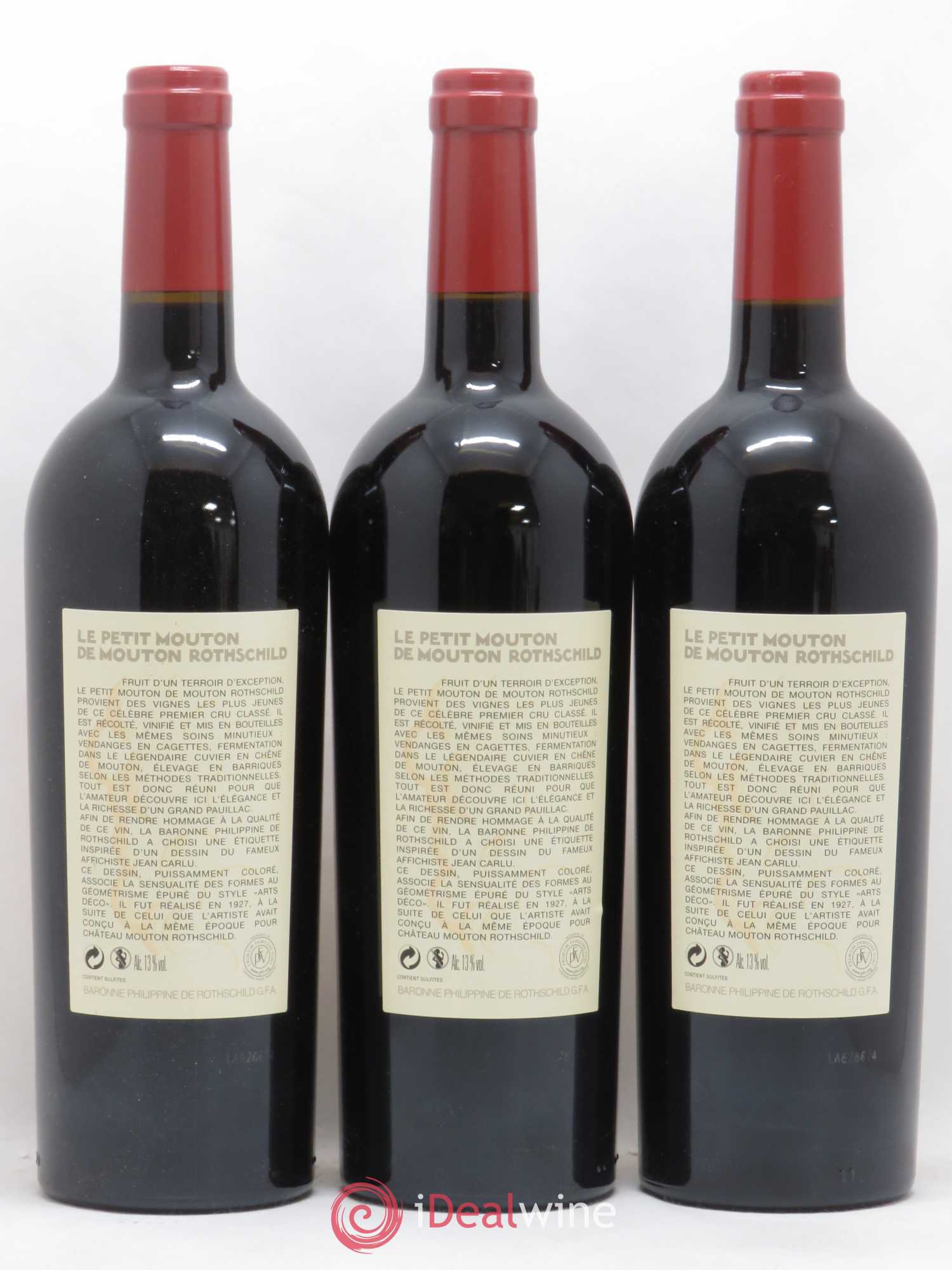 Petit Mouton Second Vin 2012 - Lot de 6 bouteilles - 4