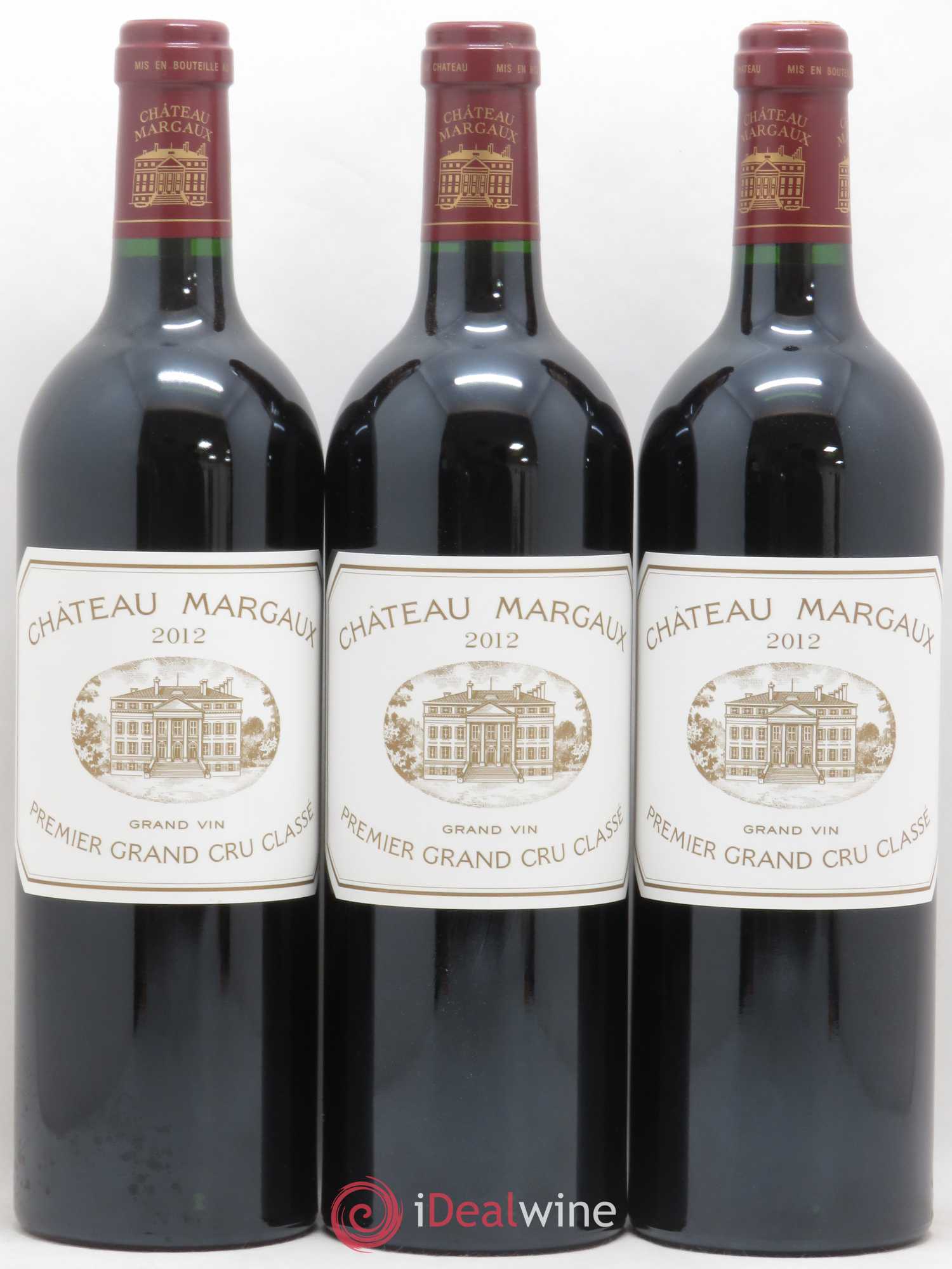 Château Margaux 1er Grand Cru Classé 2012 - Lot de 6 bouteilles - 1