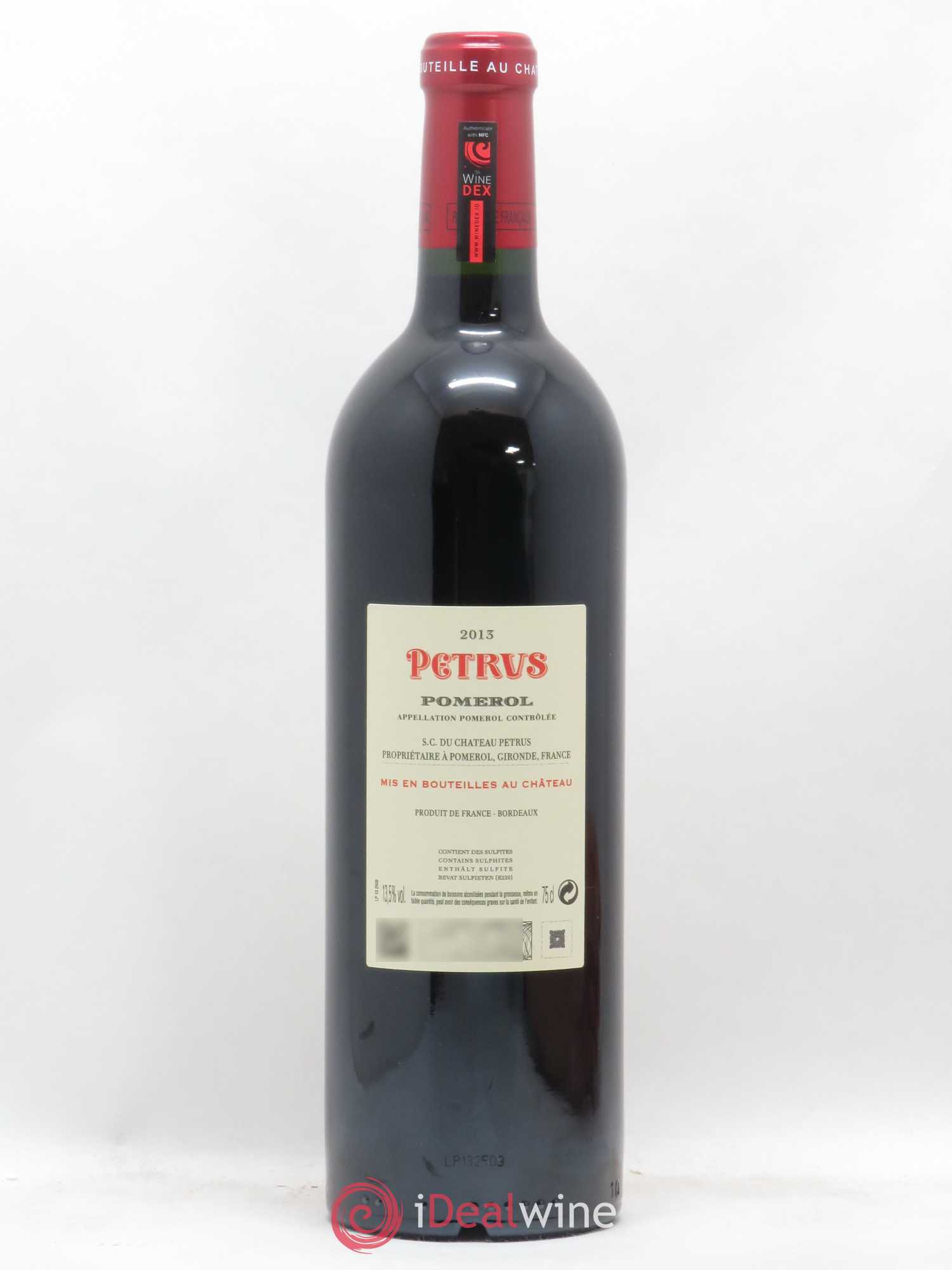Petrus 2013 - Lot de 1 bouteille - 1