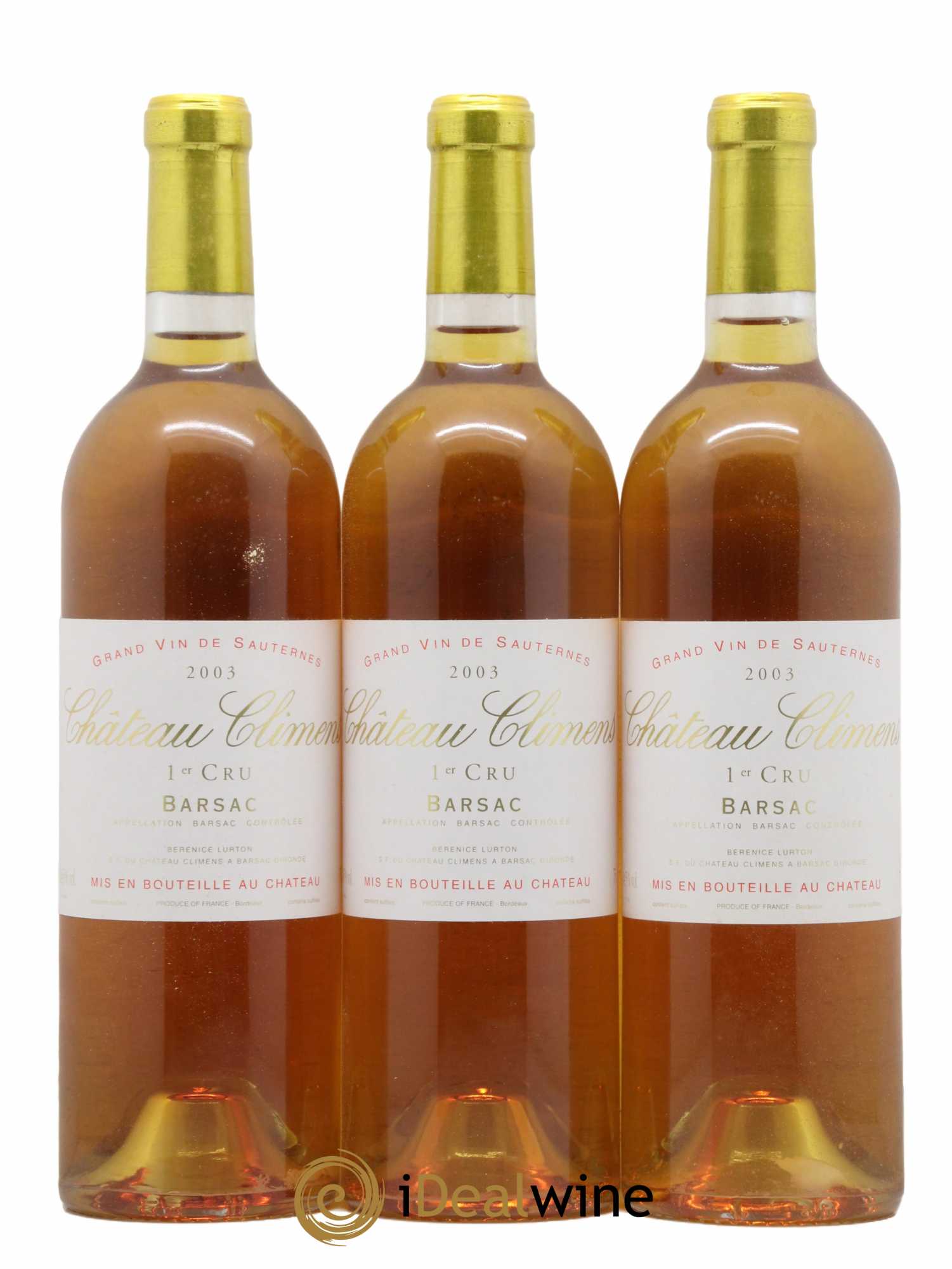 Château Climens 1er Grand Cru Classé 2003 - Lotto di 6 bottiglie - 2