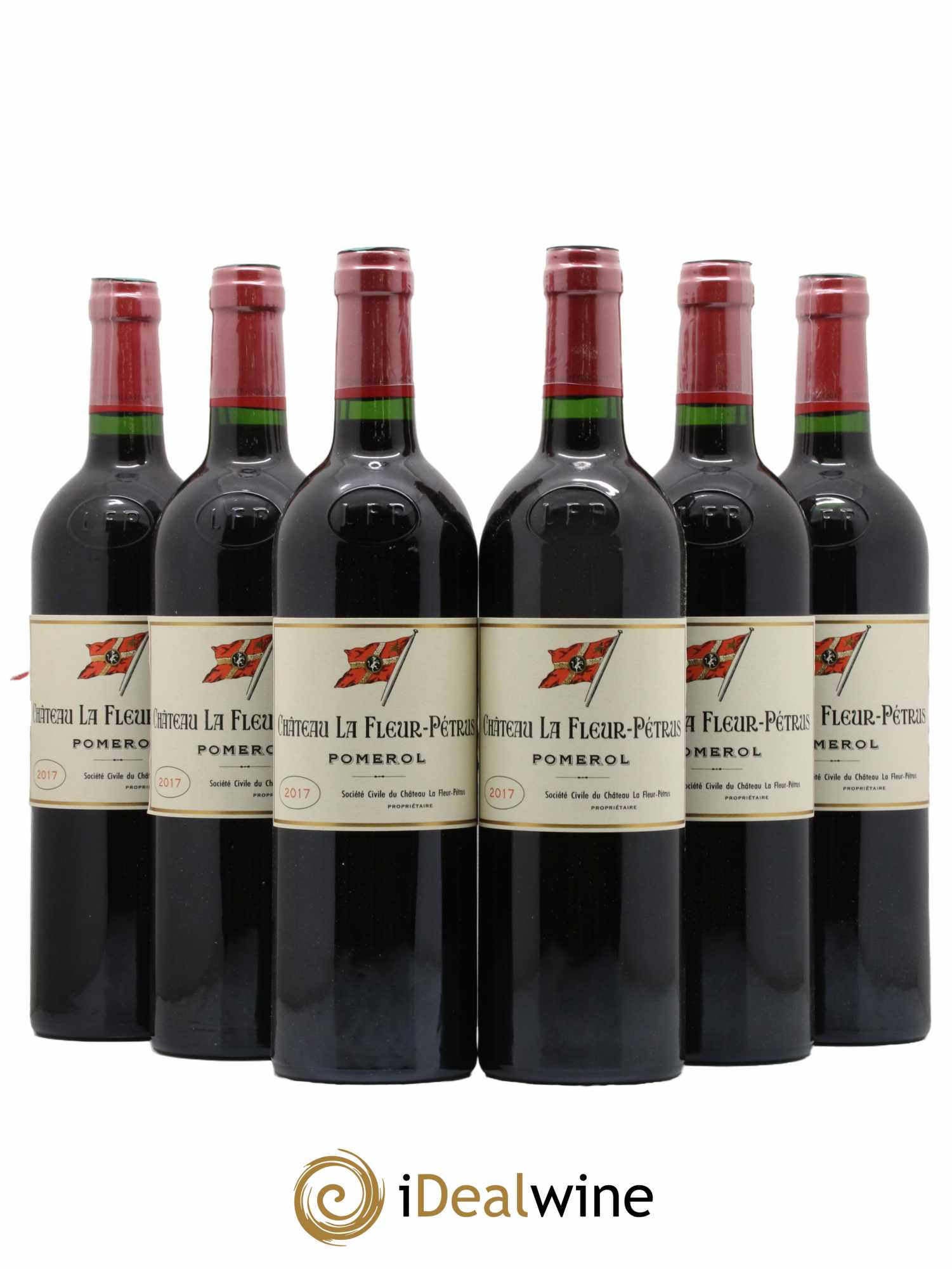 Château la Fleur Petrus 2017 - Lot de 6 bouteilles - 0