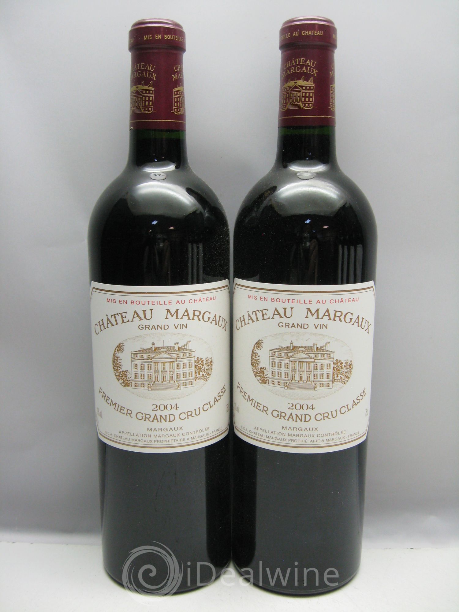 Château Margaux 1er Grand Cru Classé 2004 - Lot de 6 bouteilles - 0