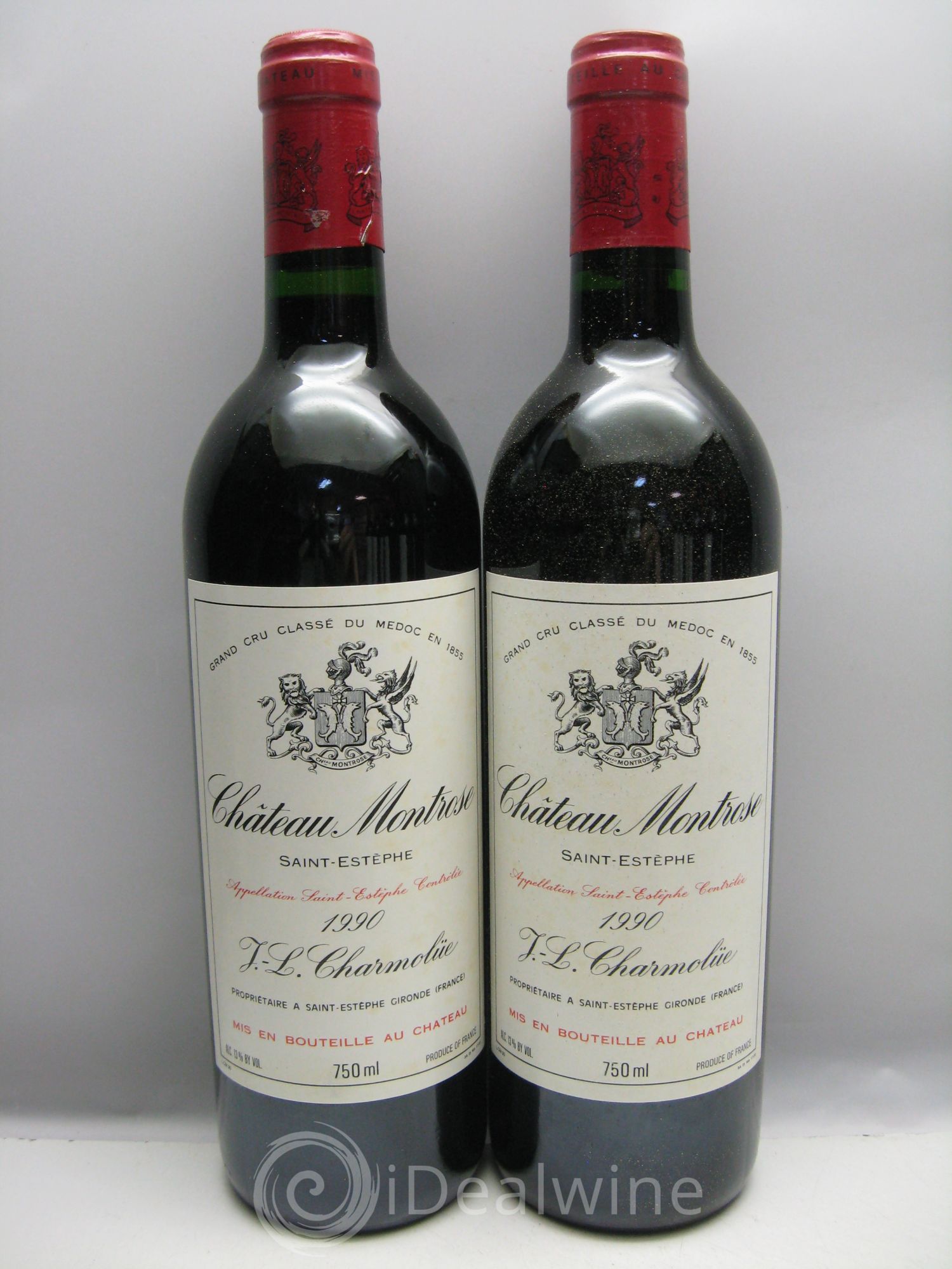 Château Montrose 2ème Grand Cru Classé 1990 - Lot de 12 bouteilles - 0