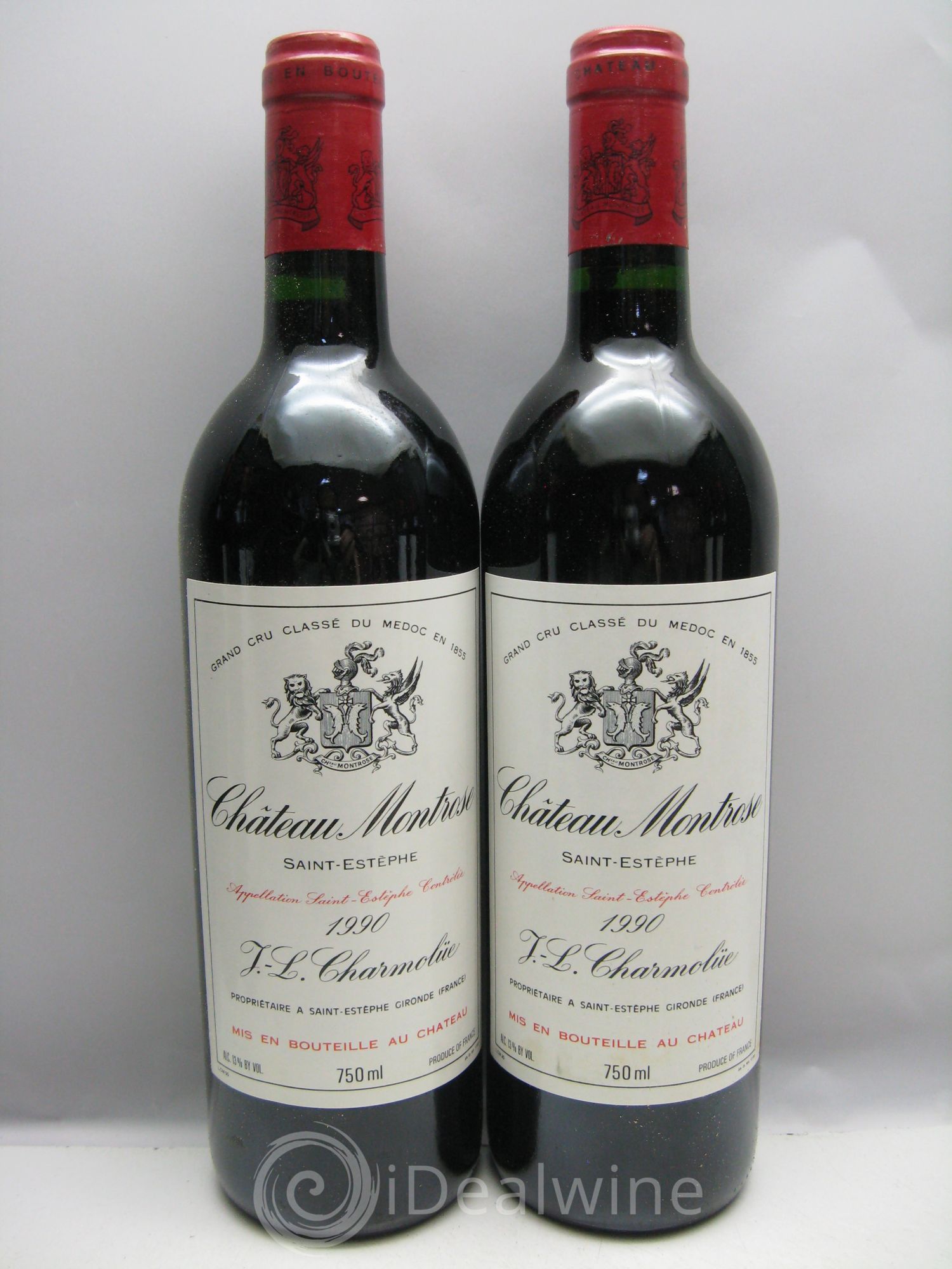 Château Montrose 2ème Grand Cru Classé 1990 - Lot de 12 bouteilles - 4
