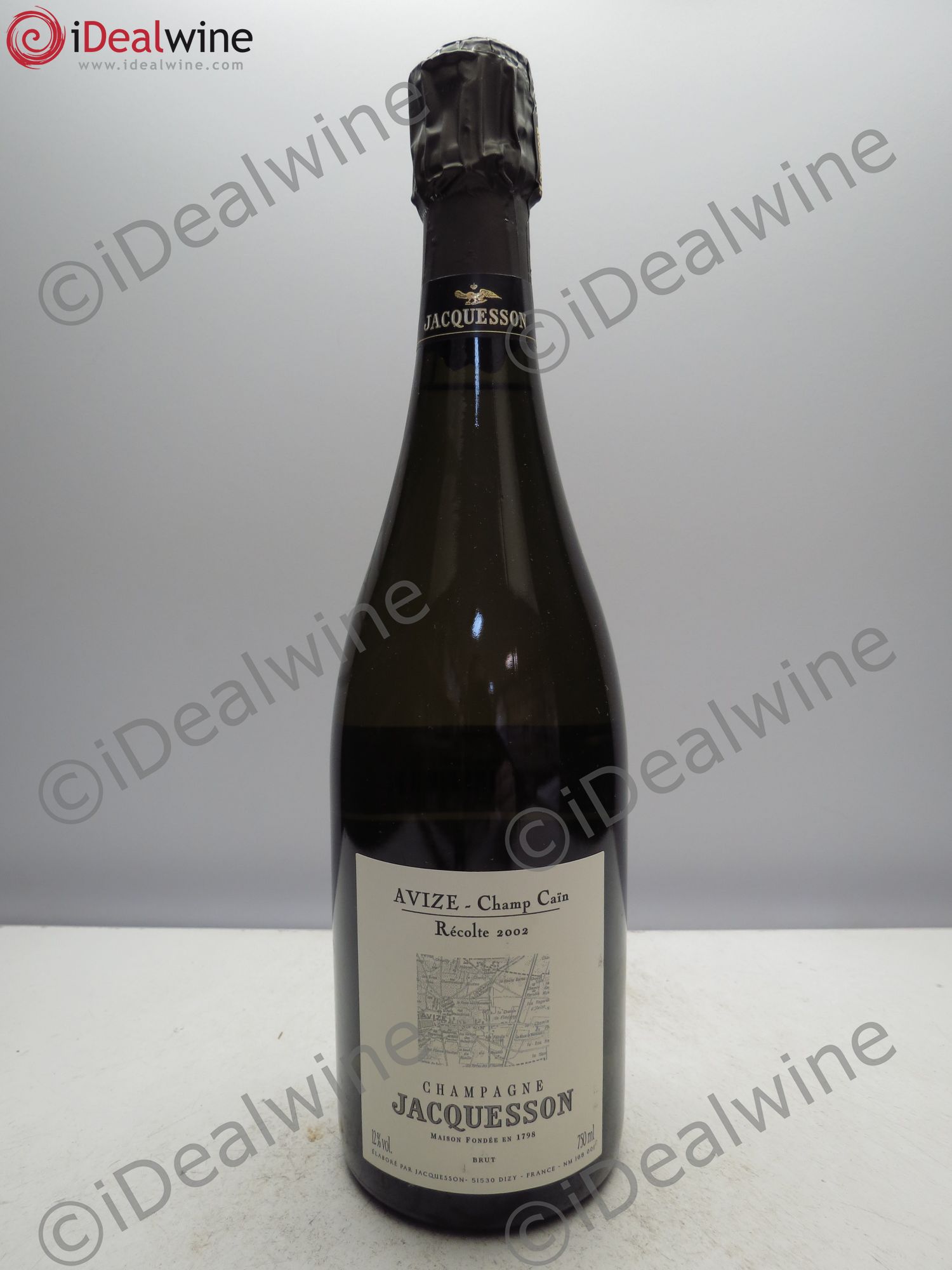Champagne Jacquesson Champ Cain Avize 2002 - Posten von 1 Flasche - 0