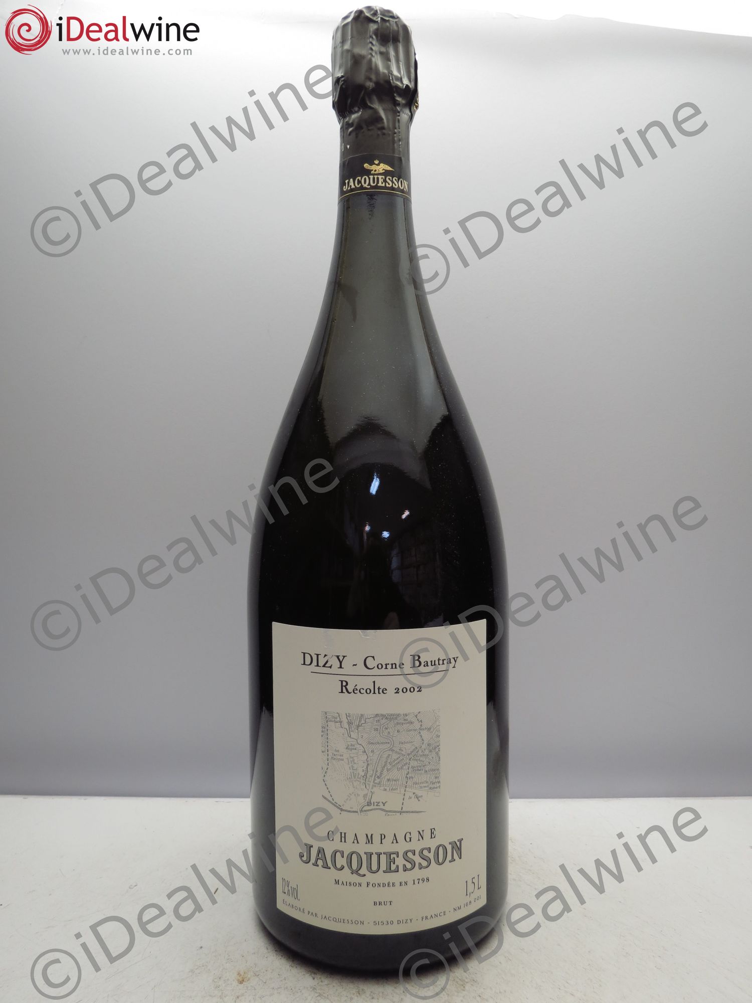 Champagne Jacquesson Corne Bautray Dizy 2002 - Posten von 1 Magnum - 0