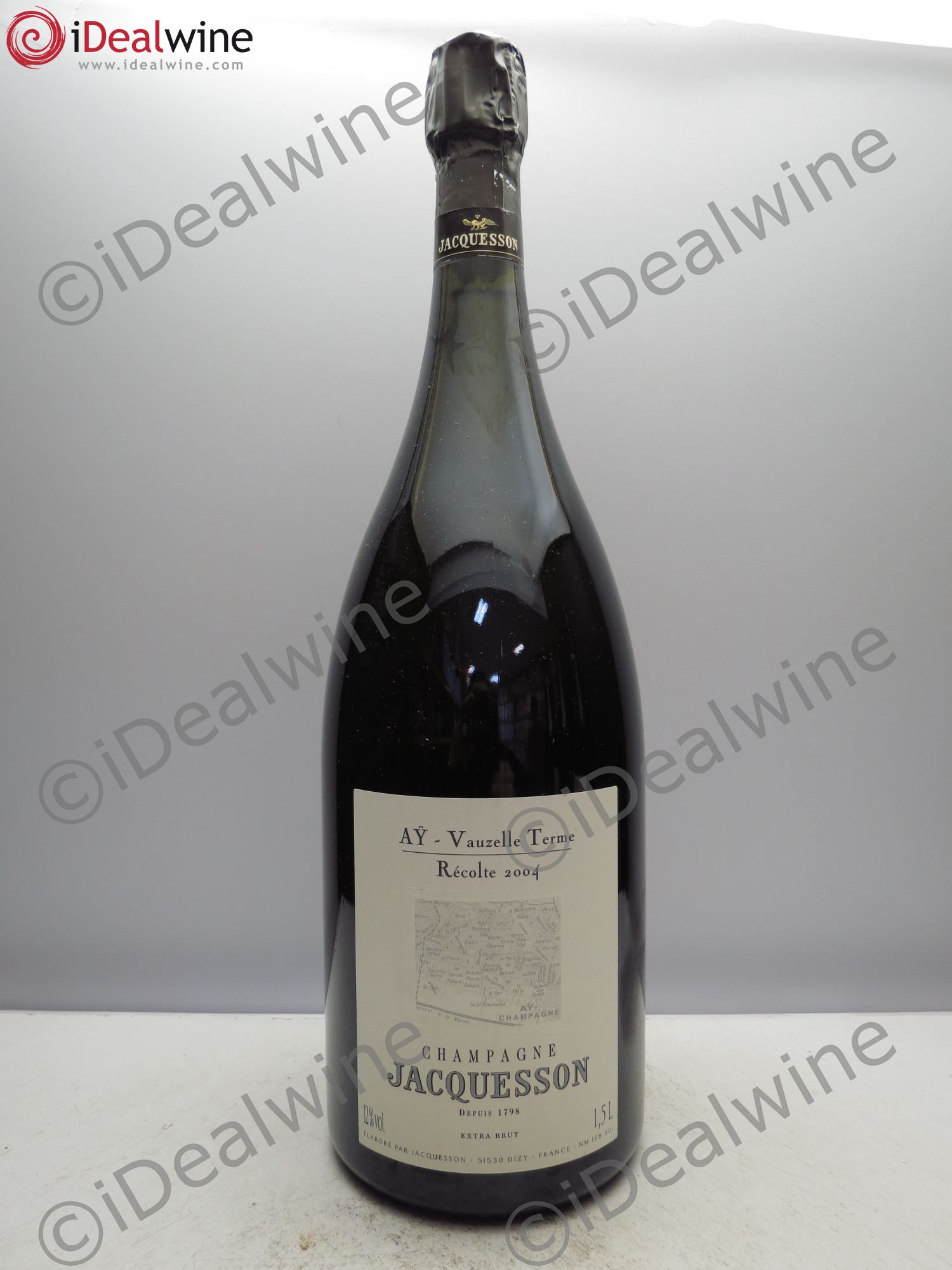 Champagne Jacquesson ay Vauzelle Terme 2004 - Posten von 1 Magnum - 0